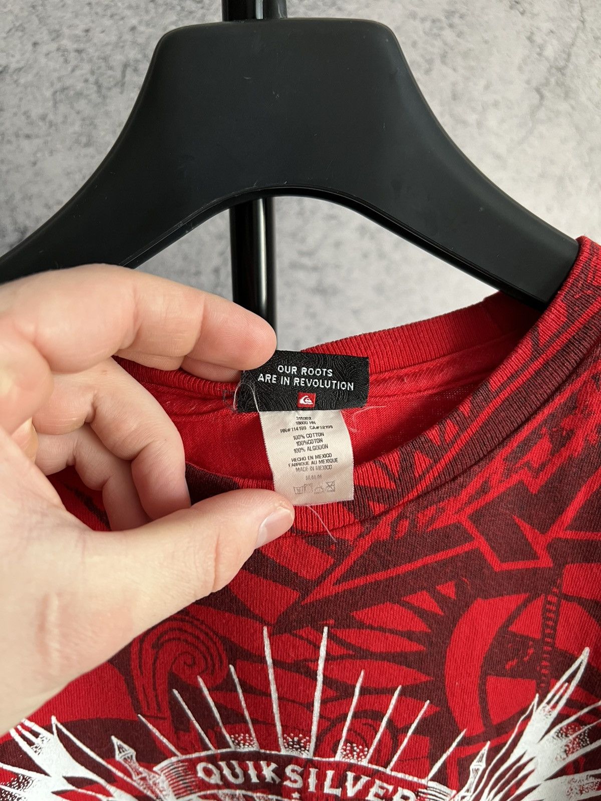 Quiksilver Vintage Quiksilver Y2K Printed T-Shirt 2000s Hype Size US M / EU 48-50 / 2 - 5 Thumbnail