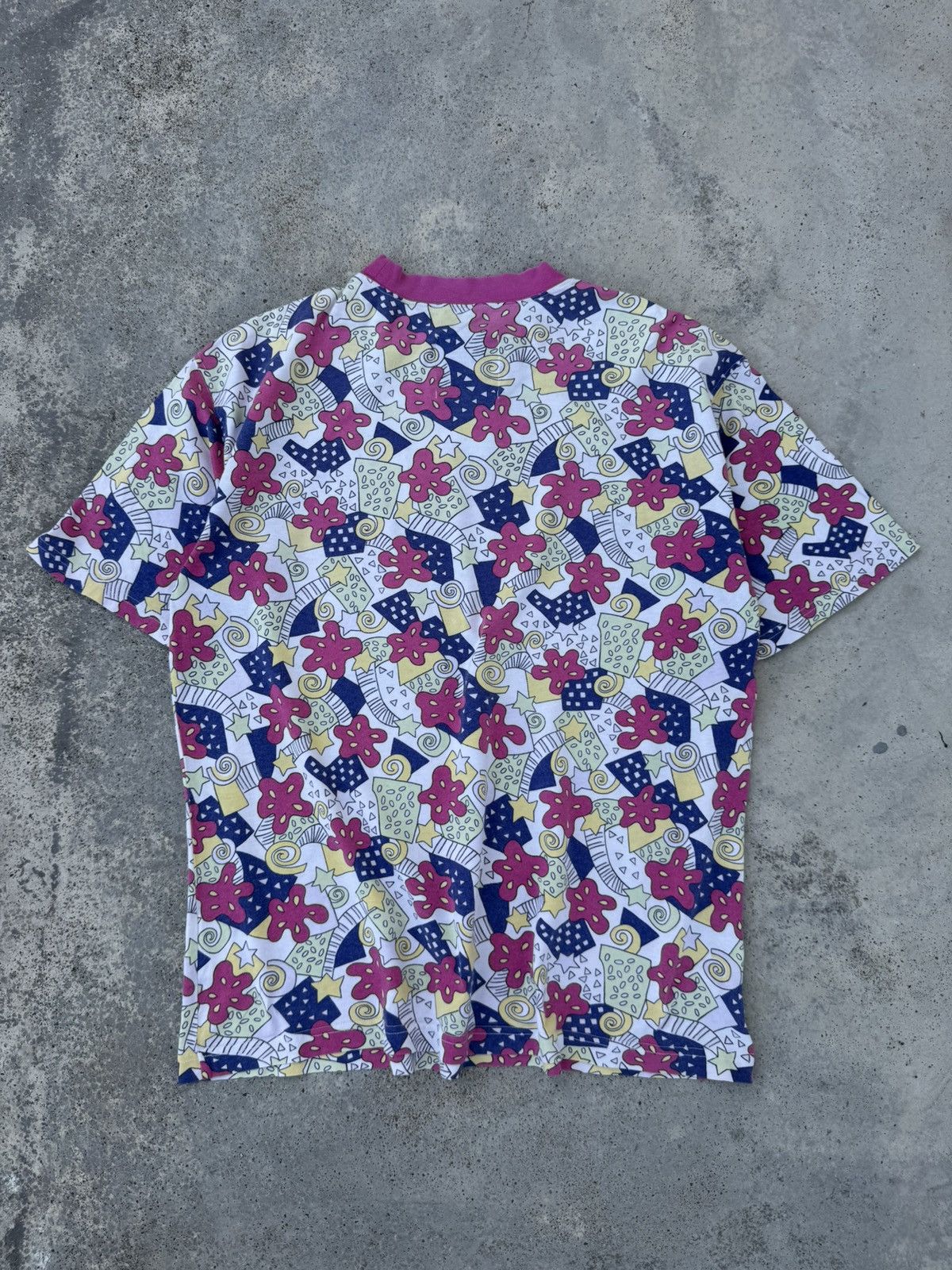 Vintage Vintage Arnold Palmer Abstract Colourful Art Tees Size US M / EU 48-50 / 2 - 3 Thumbnail