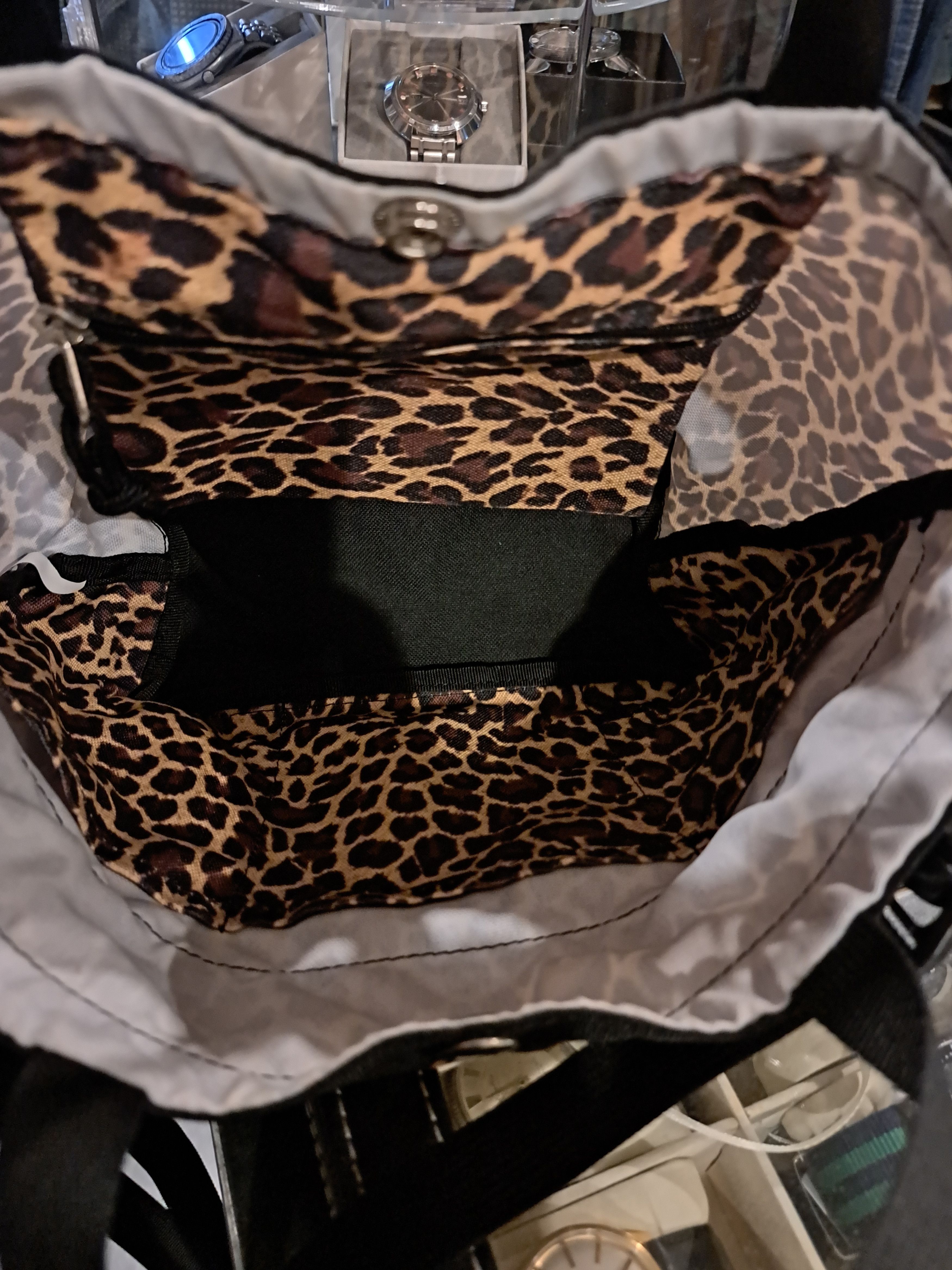 DRIFTER Ships x Drifter leopard Tote bag Size ONE SIZE - 3 Thumbnail