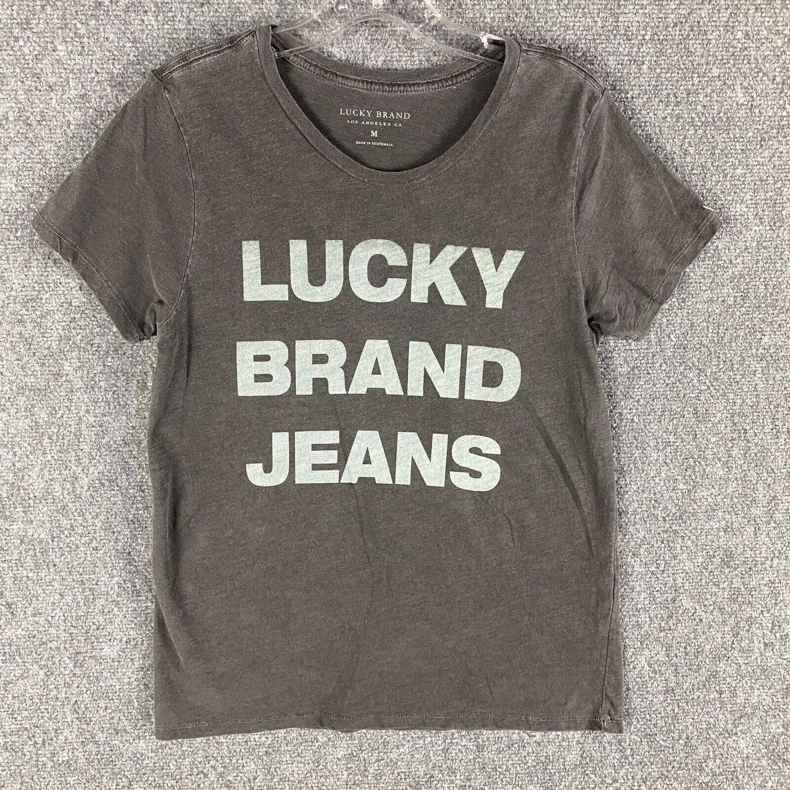 Lucky Brand Lucky Brand Shirt Women's Medium Gray Round Neck M Size M / US 6-8 / IT 42-44 - 1 Thumbnail
