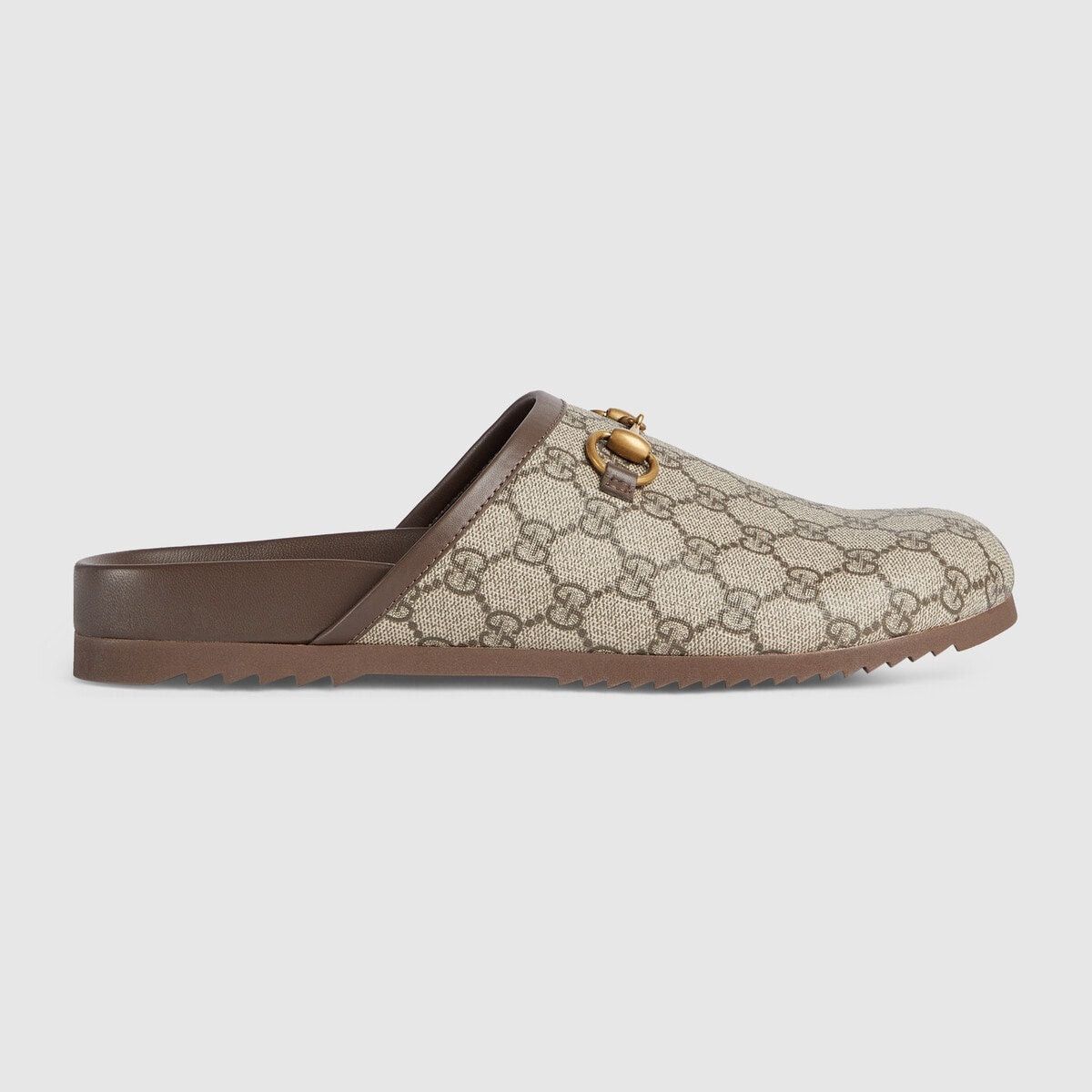 Gucci Horsebit GG Slippers SIZE 7.5