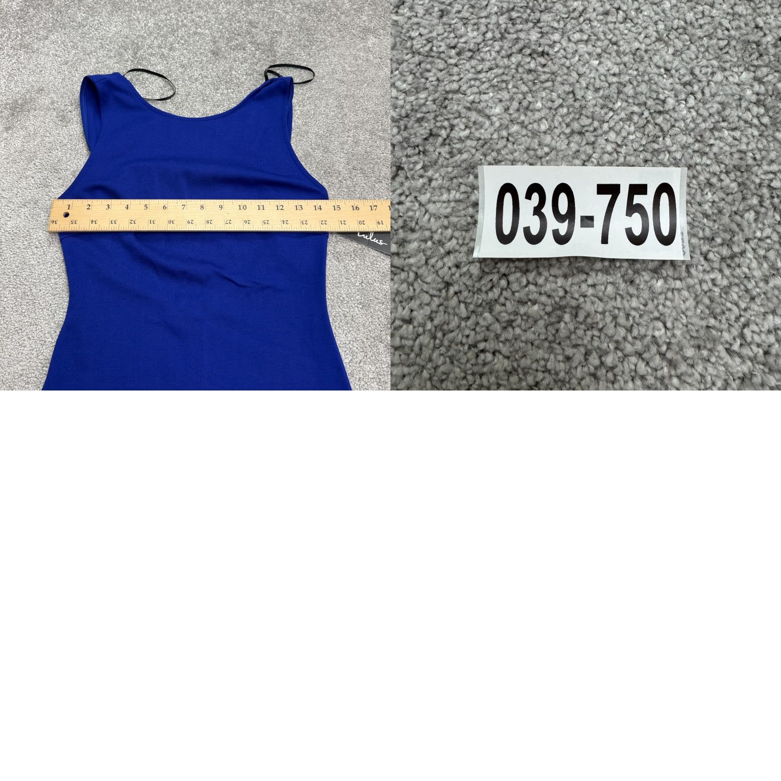 Lulus Lulus Bodycon Sleeveless Scoop Backless Midi Womens Royal Small Blue Stretch NWT Size S / US 4 / IT 40 - 10 Thumbnail