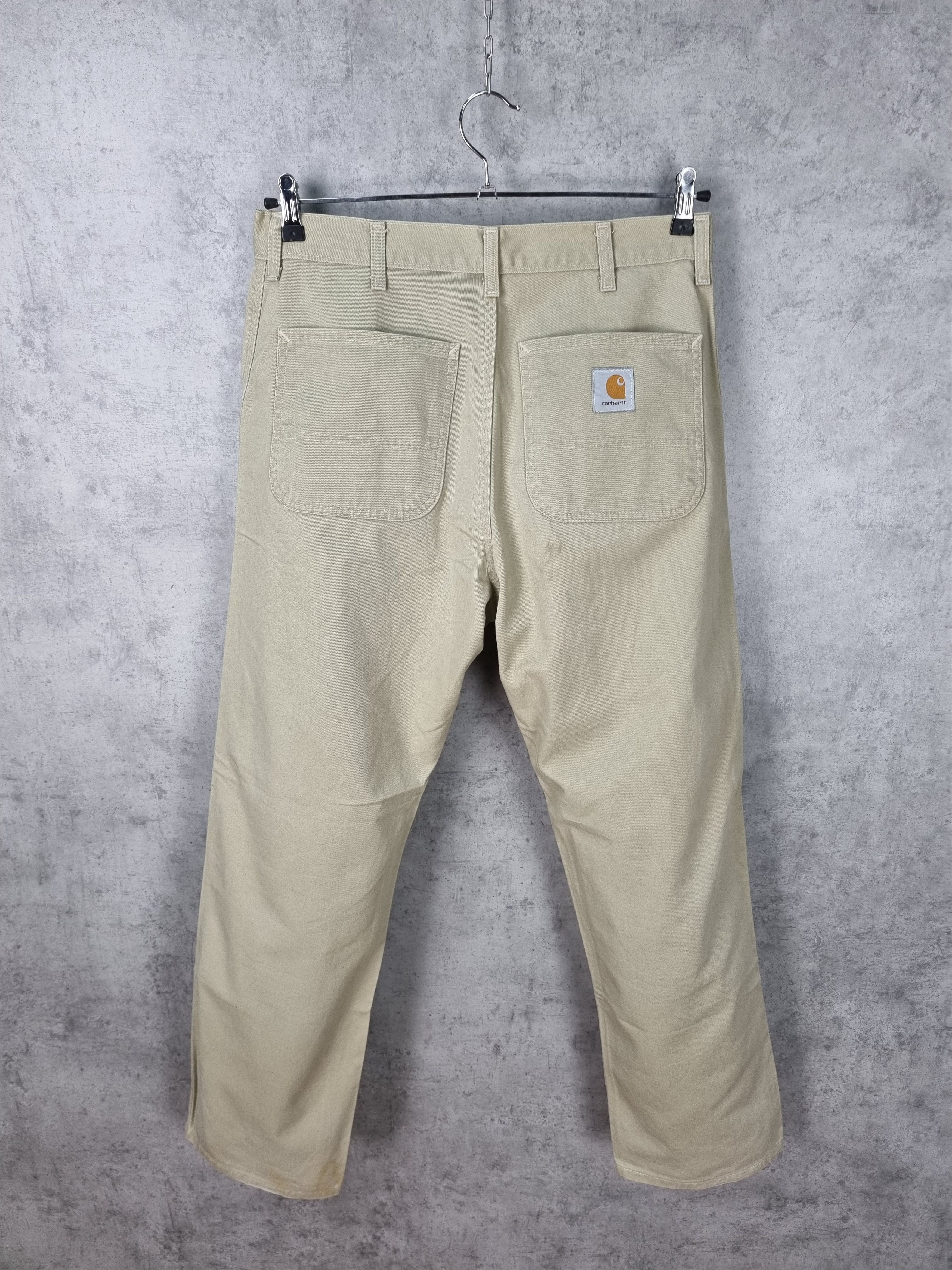 Vintage Carhartt Casual Beige Pants Size US 32 / EU 48 - 7 Thumbnail
