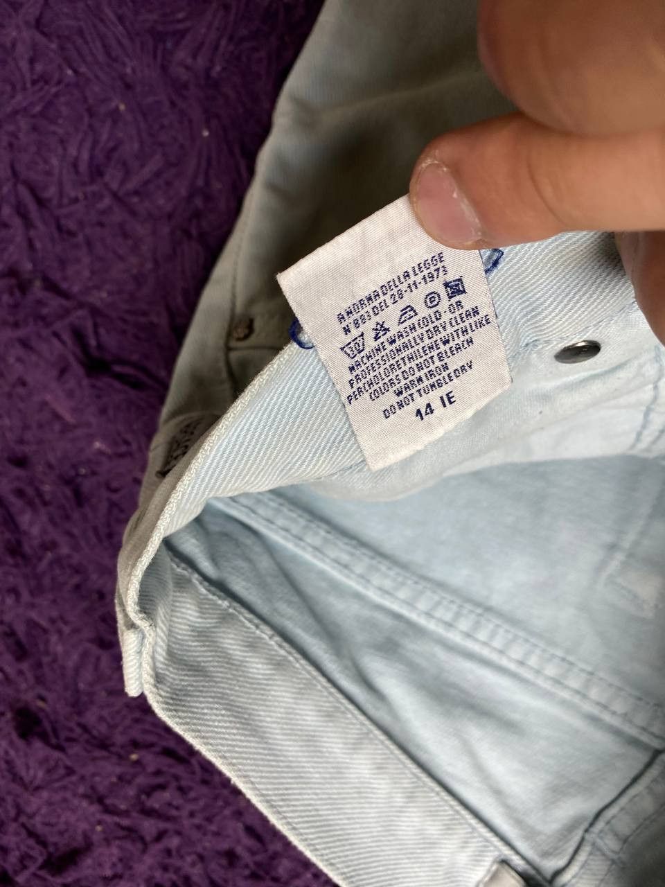 Versace Jeans Couture Vintage Versace Jeans Couture Classic Denim Jeans Size 29 Size 29" - 4 Thumbnail
