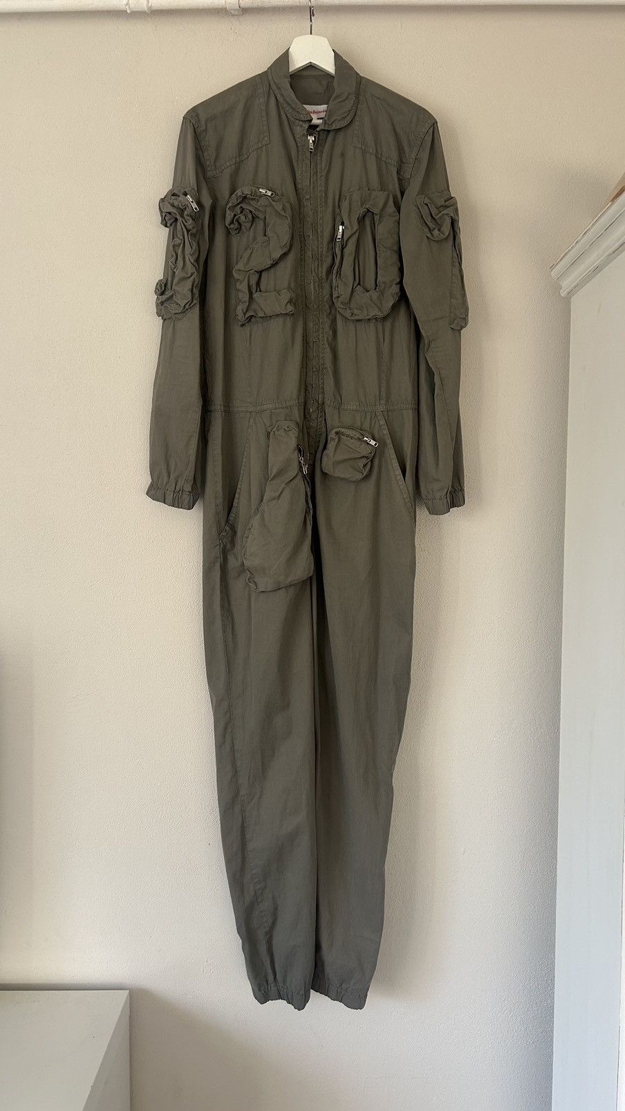 Walter Van Beirendonck 3D Pockets Military Style Jumpsuit Size US 32 / EU 48 - 2 Thumbnail