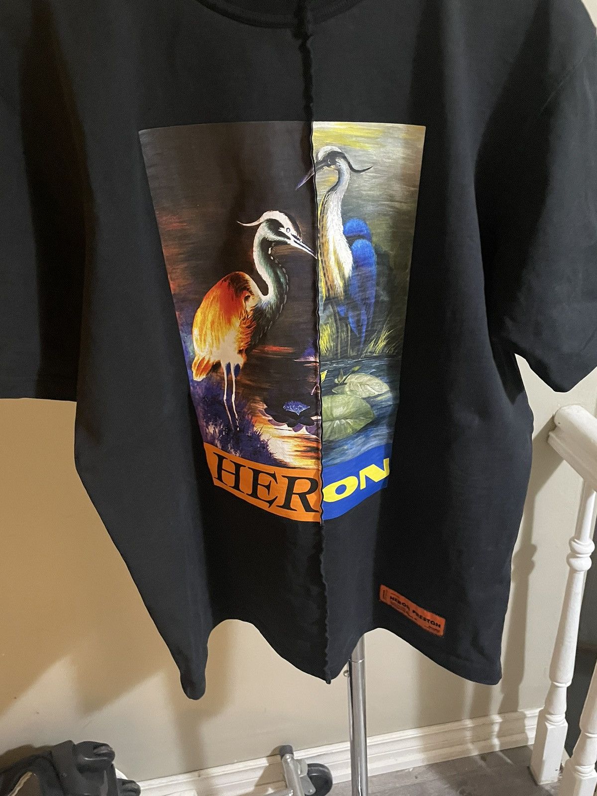 Heron Preston Heron Preston Graphic Tee Size US S / EU 44-46 / 1 - 2 Thumbnail