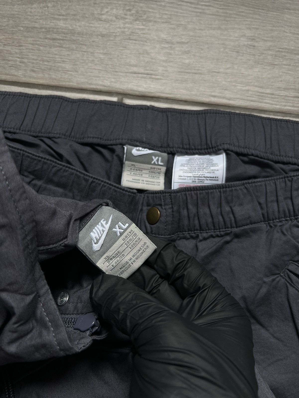Nike × Vintage Vintage Nike Tracksuit Jacket And Pants 90s Swoosh Size US XL / EU 56 / 4 - 16 Thumbnail