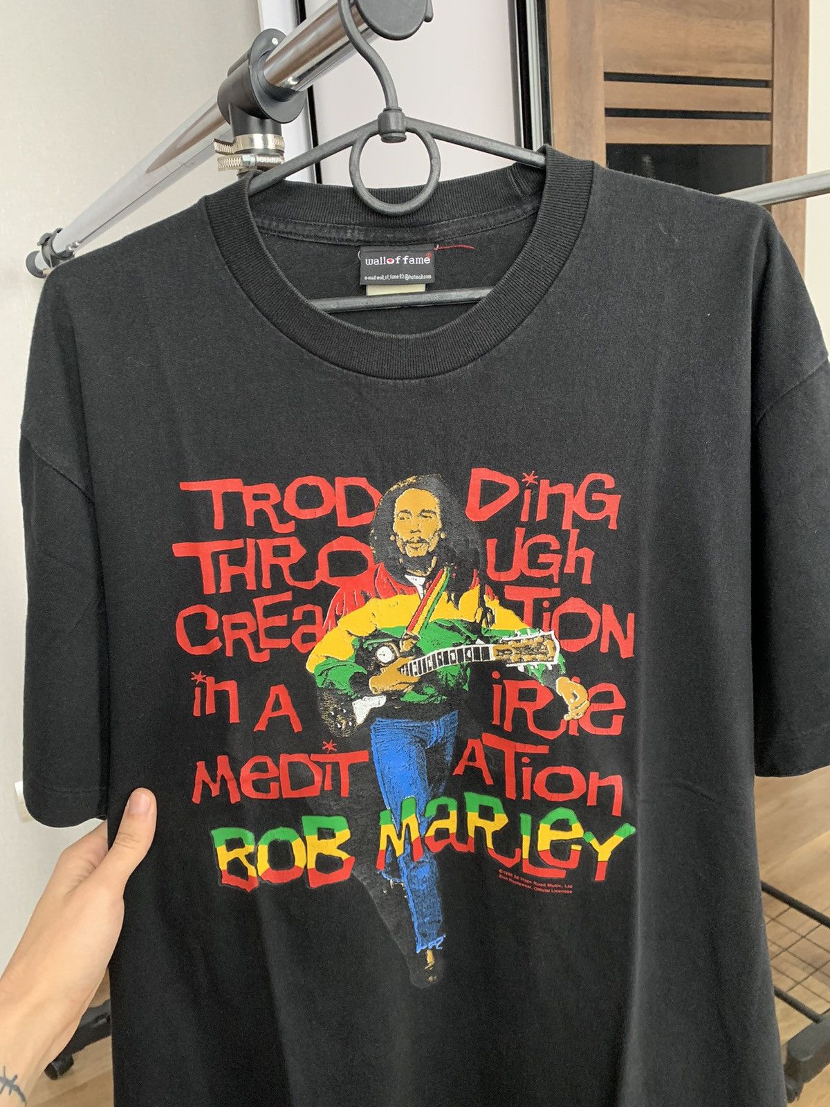 Bob Marley 1998 Bob Marley Vintage T-Shirt Tee Size US L / EU 52-54 / 3 - 4 Thumbnail