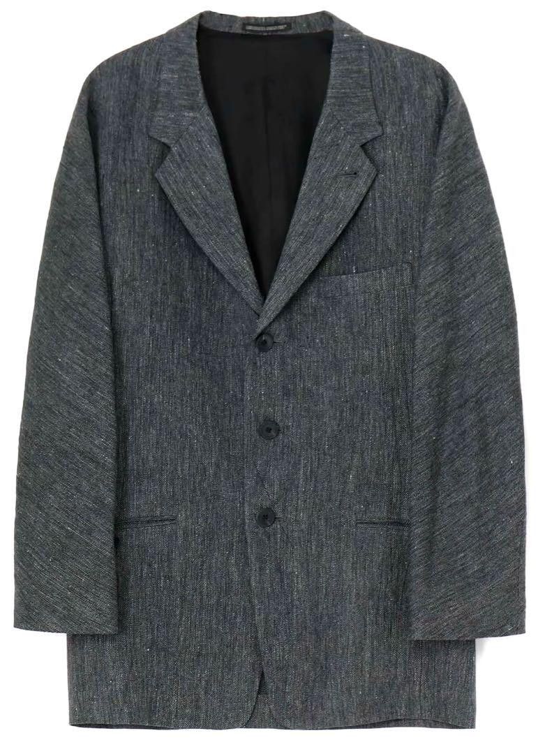 Yohji Yamamoto Yohji Yamamoto 2024SSLOOK5 Linen Jacket Size US M / EU 48-50 / 2 - 6 Thumbnail