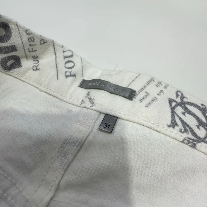 Dior Dior Dior Printed Denim Pants for Women and Men 0079-2507 Size US 31 - 2 Thumbnail