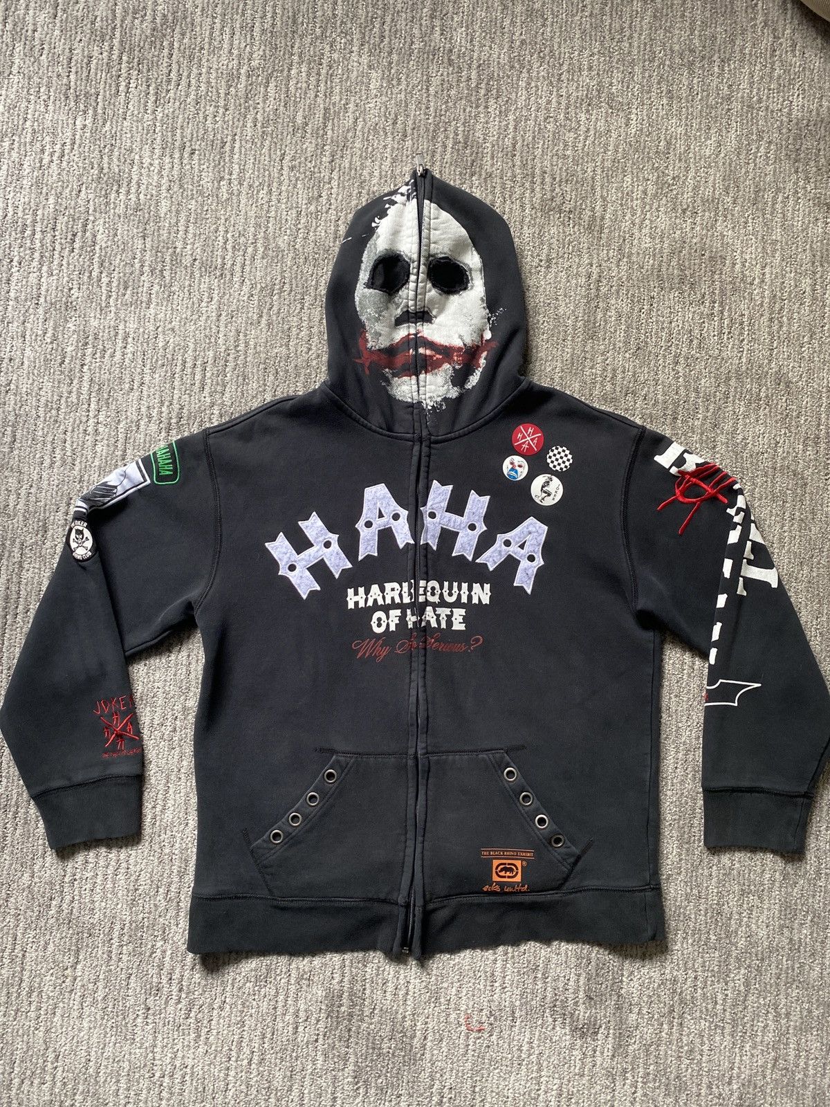 Ecko Unltd. Echo unltd Dark Knight Joker hoodie full zip Size US M / EU 48-50 / 2 - 1 Thumbnail
