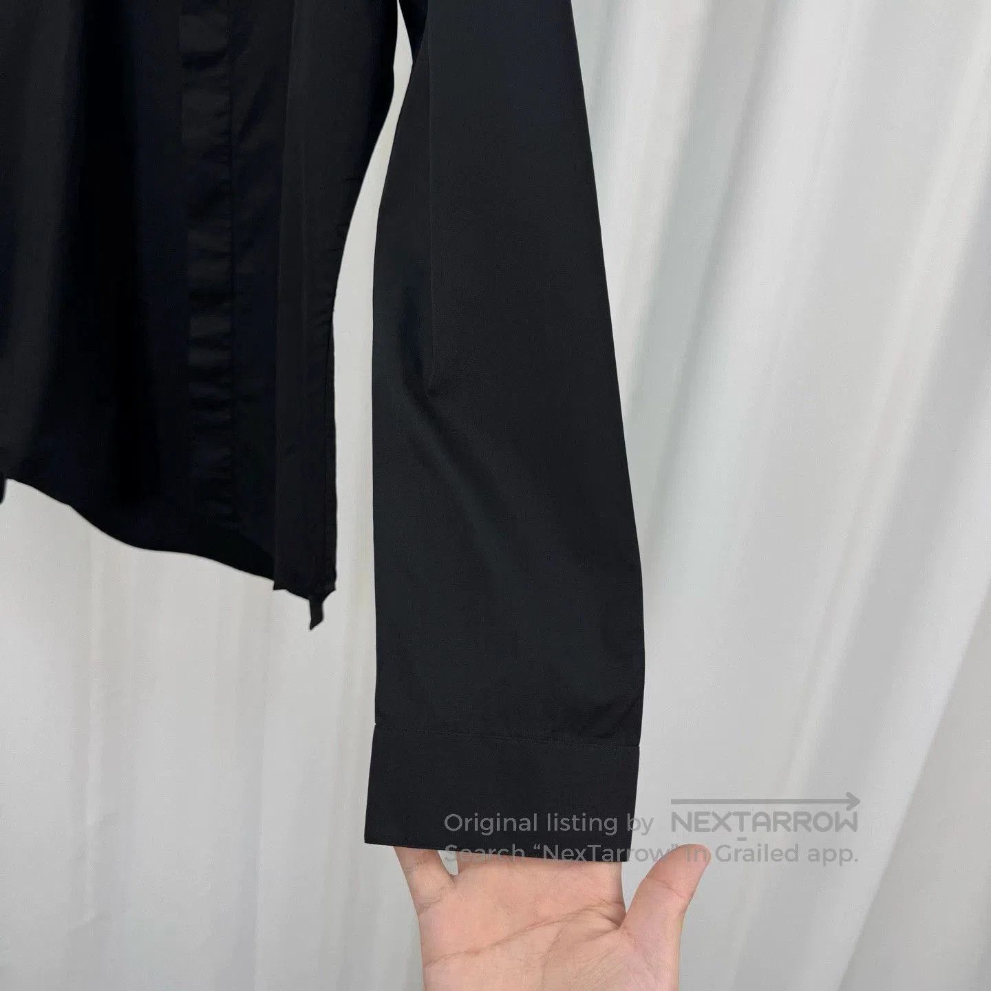 Dior Dior Black Long Sleeve Shirt with Sequin Bee. Size US S / EU 44-46 / 1 - 4 Thumbnail
