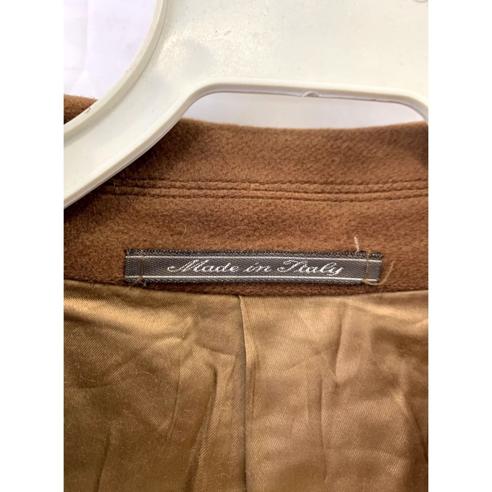 Corneliani Corneliani Linea Sartoria Overcoat Mens L 100% Virgin Wool Camel Brown Made in Italy Wool Coat Jacket Size US L / EU 52-54 / 3 - 5 Thumbnail