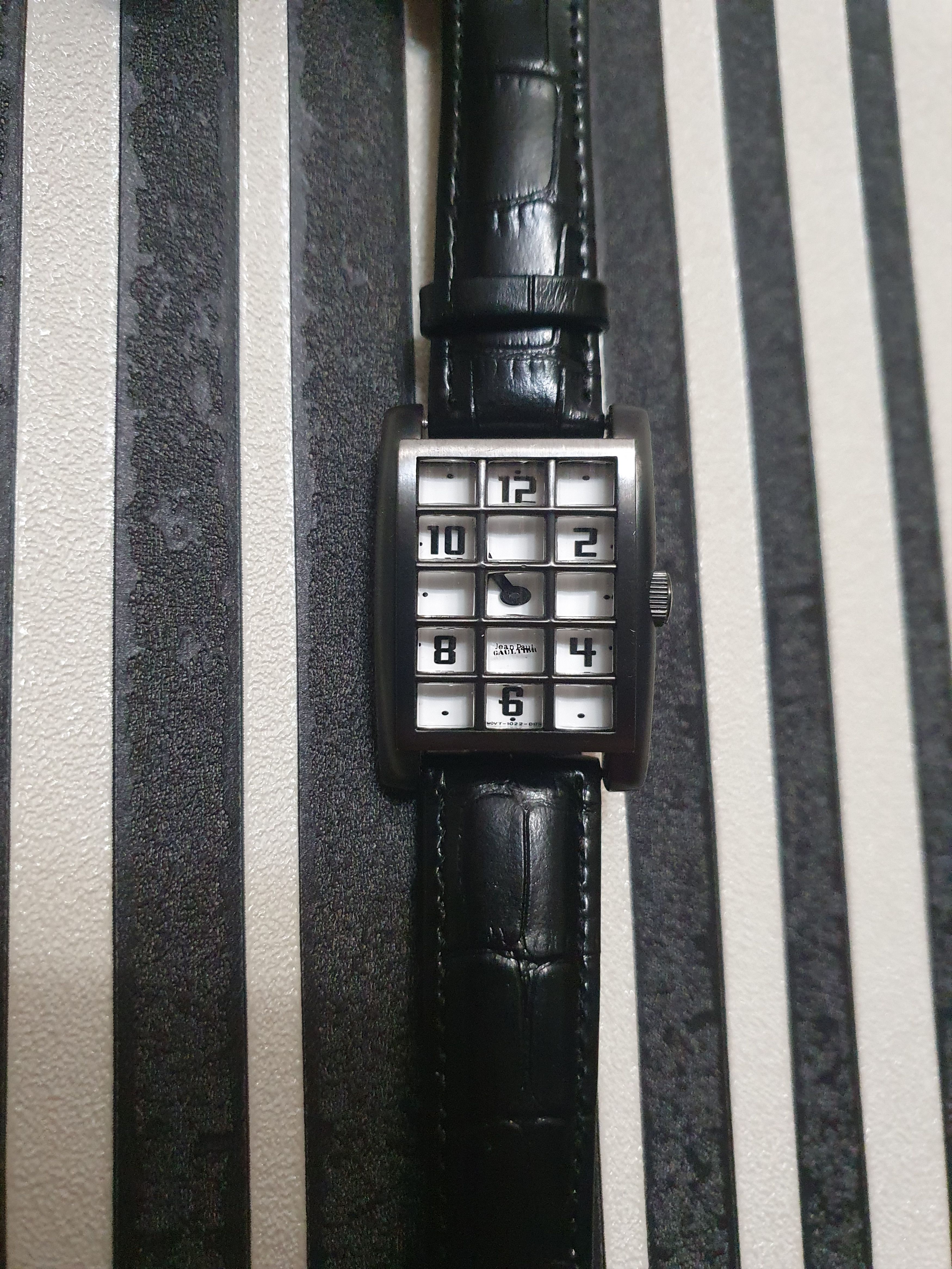 image of Archival Clothing x Jean Paul Gaultier S/s96 Jean Paul Gaultier Vintage "3D Jail" Y2K Punk Watches 
