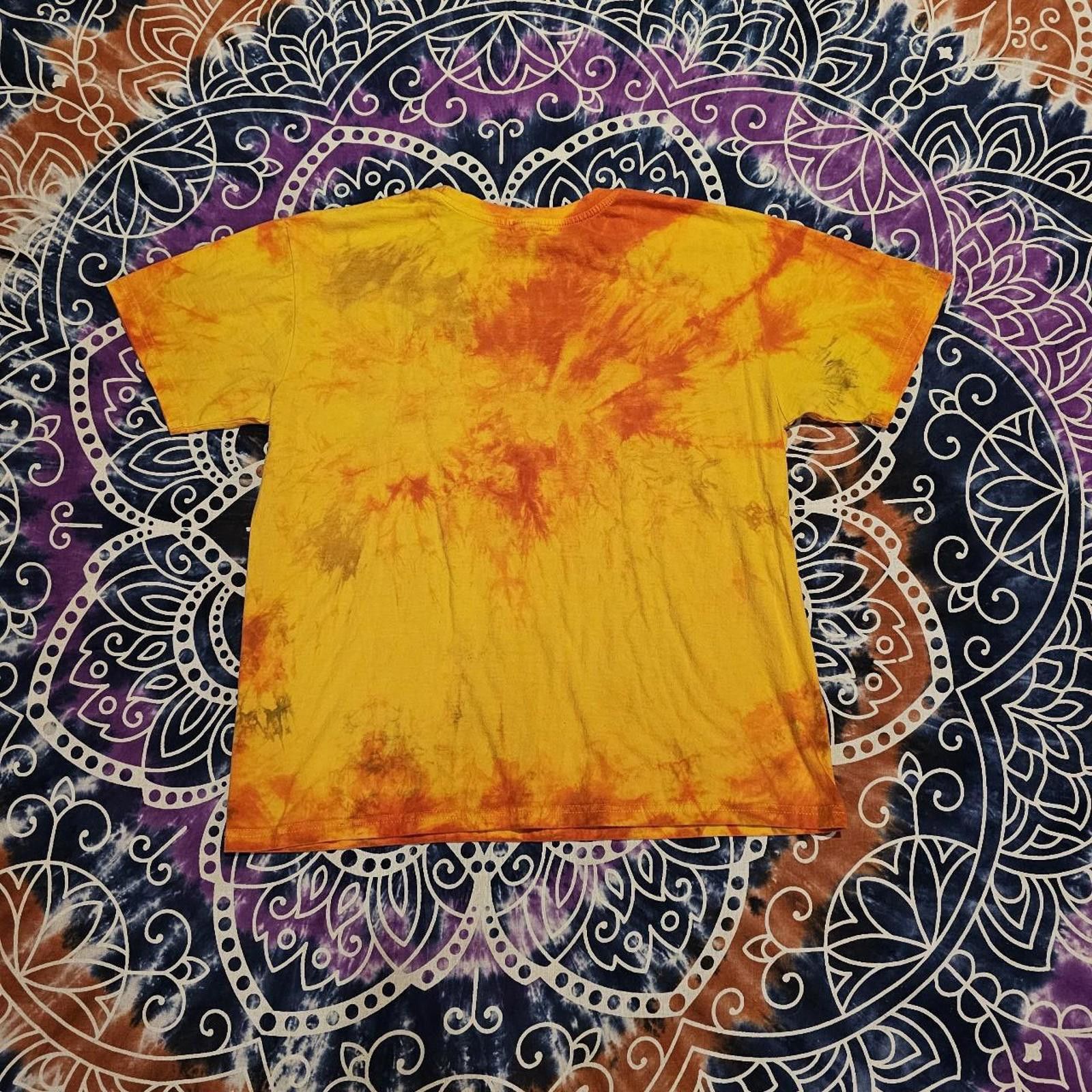 Designer TIE-DYED Yellow and Orange T-shirt Size US M / EU 48-50 / 2 - 5 Thumbnail