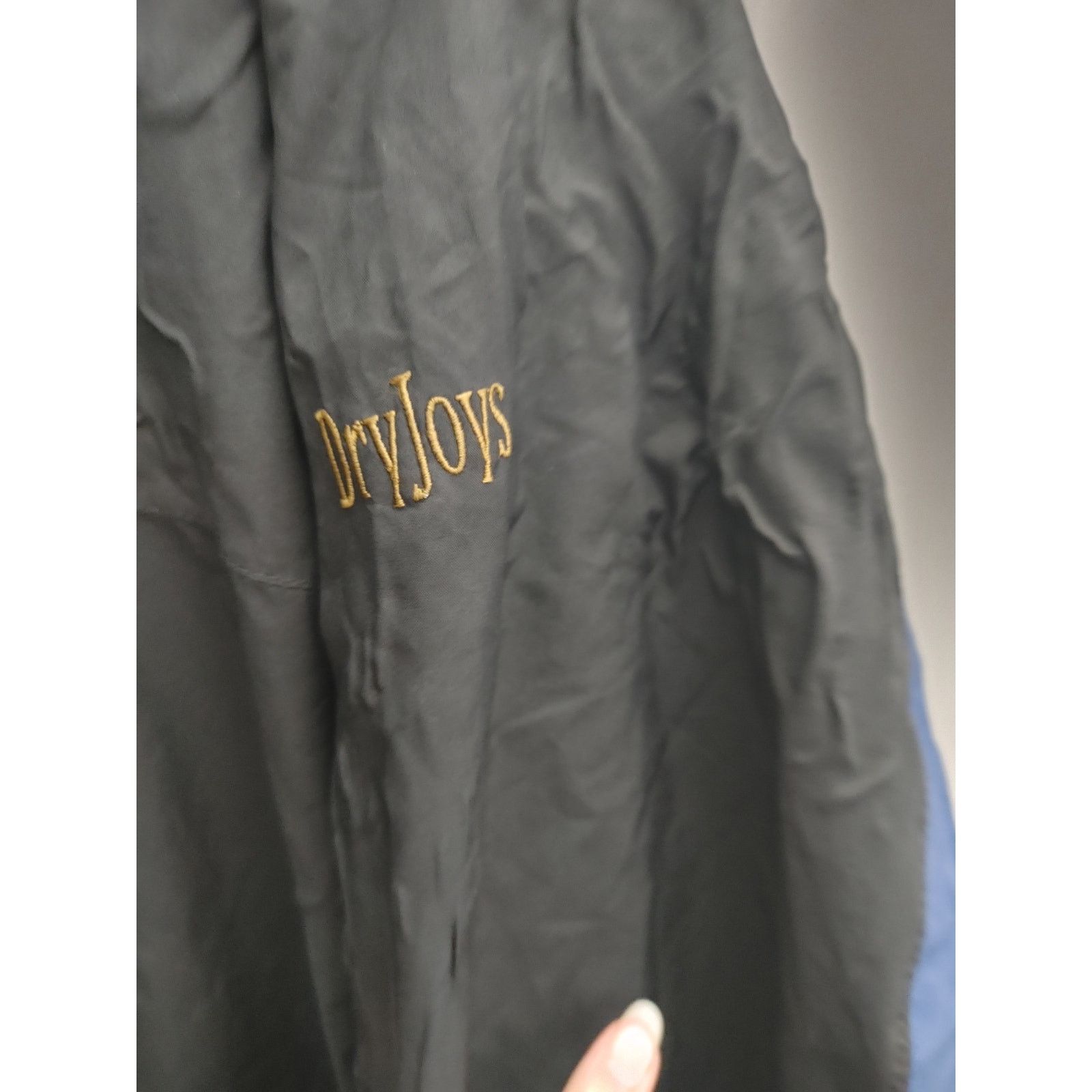 Footjoy DryJoys by Footjoy Men's Wind Jacket Golf Black Blue XL Size US XL / EU 56 / 4 - 3 Thumbnail
