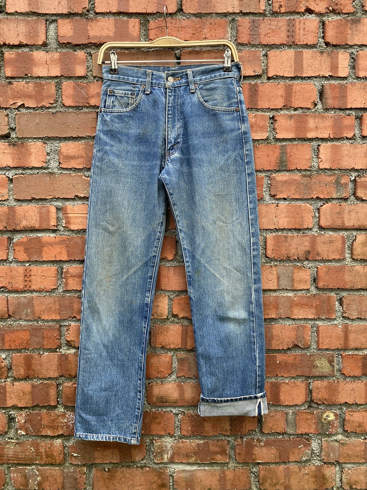Levi's × Levi's Vintage Clothing × Vintage size 28x29.5 vintage levi's 502xx redline big E denime Size US 28 / EU 44 - 1 Thumbnail