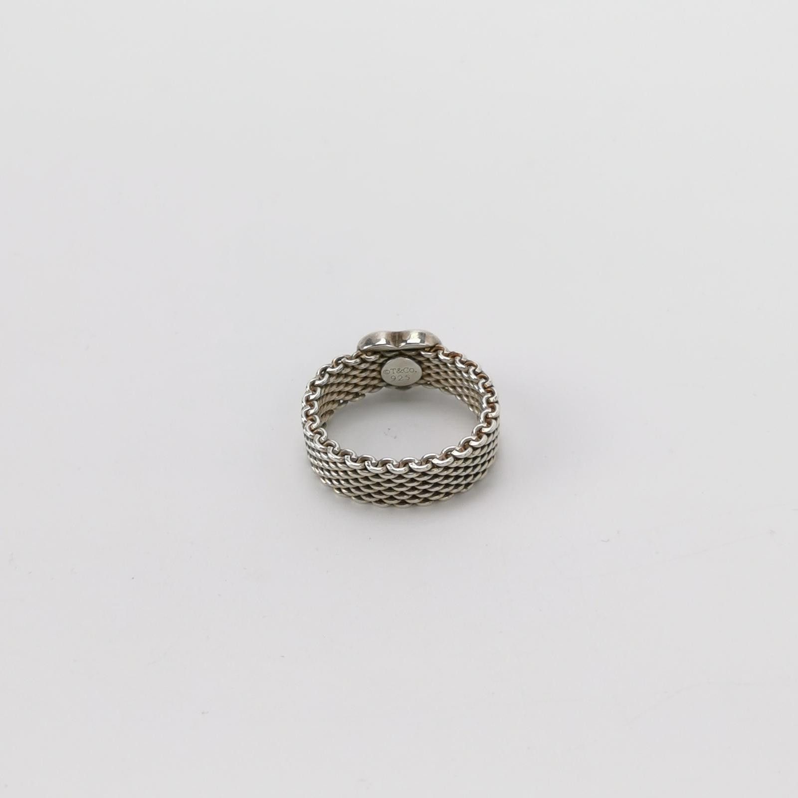 Tiffany & Co. Tiffany & Co. S925 heart-shaped ring size 16 -z2505 Size ONE SIZE - 2 Thumbnail