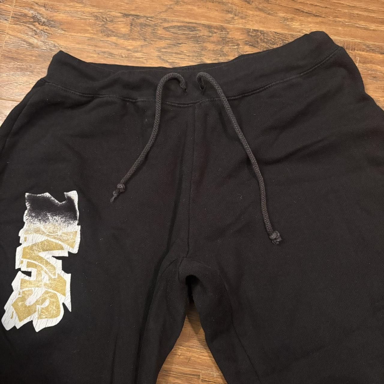 Vintage Crazy Vintage Y2K/2000s Baggy Black Loungewear Essential Sweatpants! Size US 32 / EU 48 - 2 Thumbnail