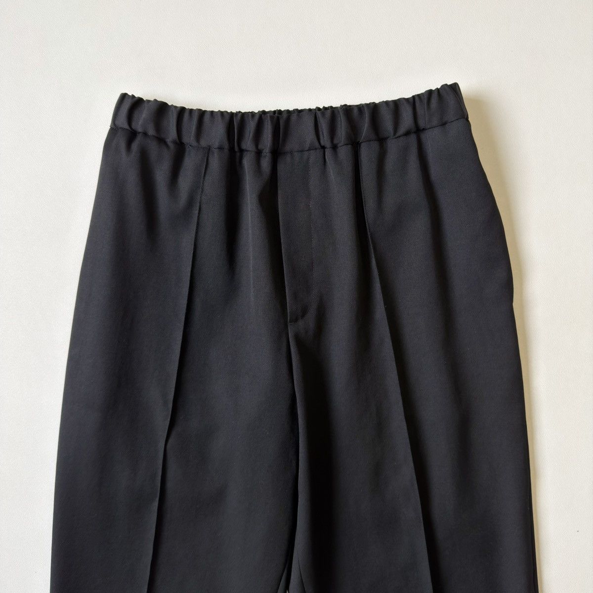 Jil Sander A/W 21 Wide Leg Black Wool Utility Trousers Size US 32 / EU 48 - 6 Thumbnail