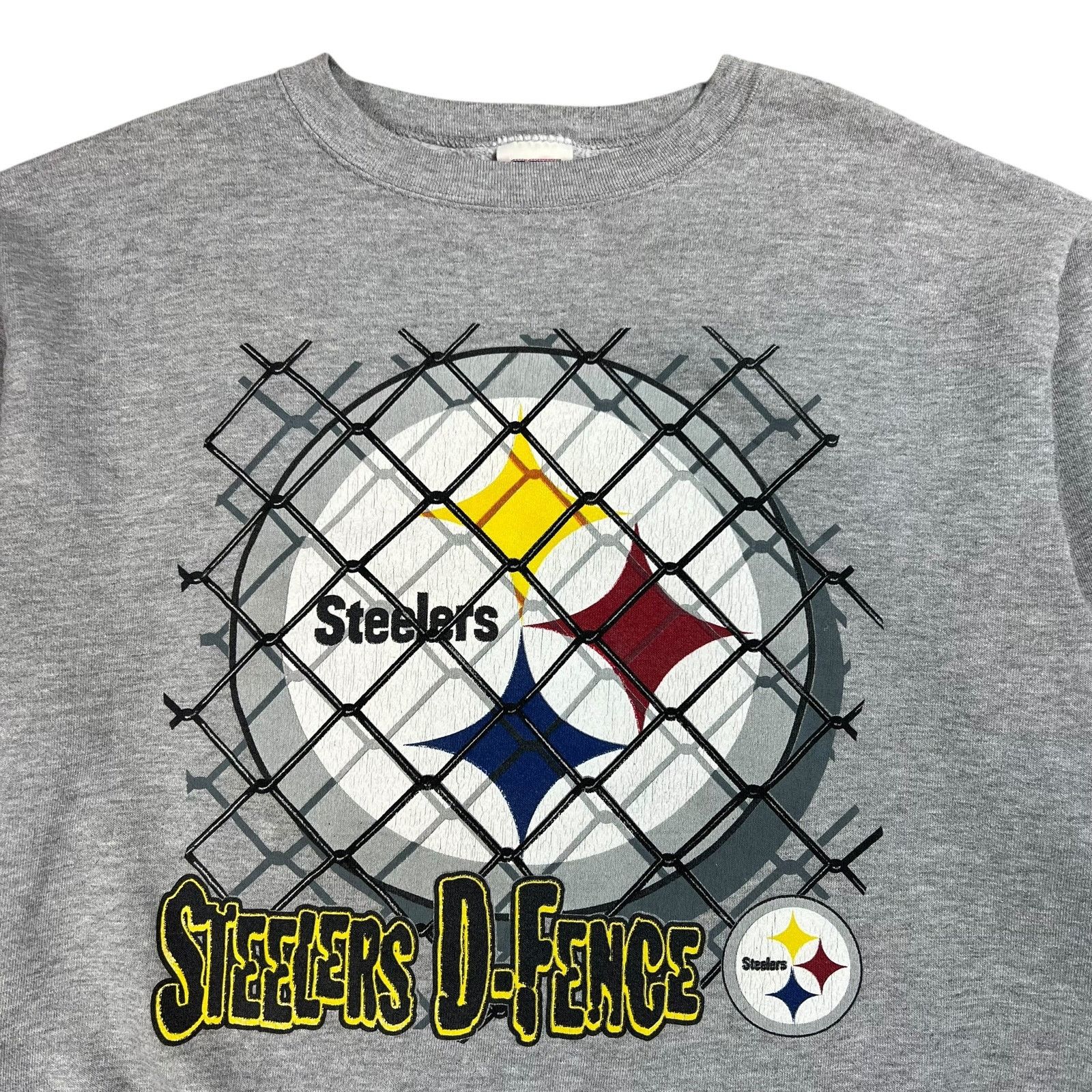 NFL × Vintage Vintage 90s CSA Pittsburgh Steelers D-Fence crewneck (L) Size US L / EU 52-54 / 3 - 2 Thumbnail