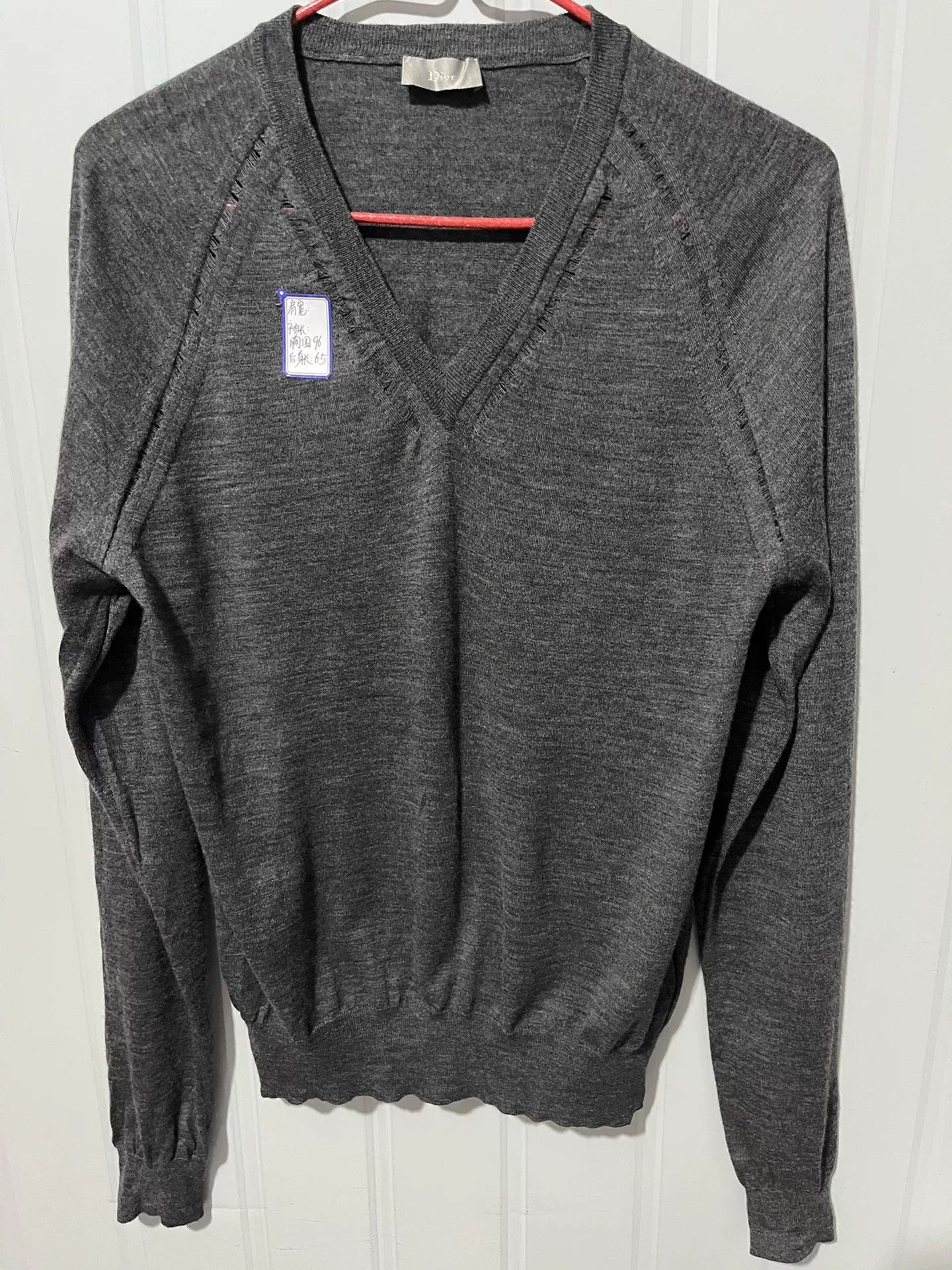 Dior Dior Men's Wool Knit Sweater Size US M / EU 48-50 / 2 - 1 Thumbnail