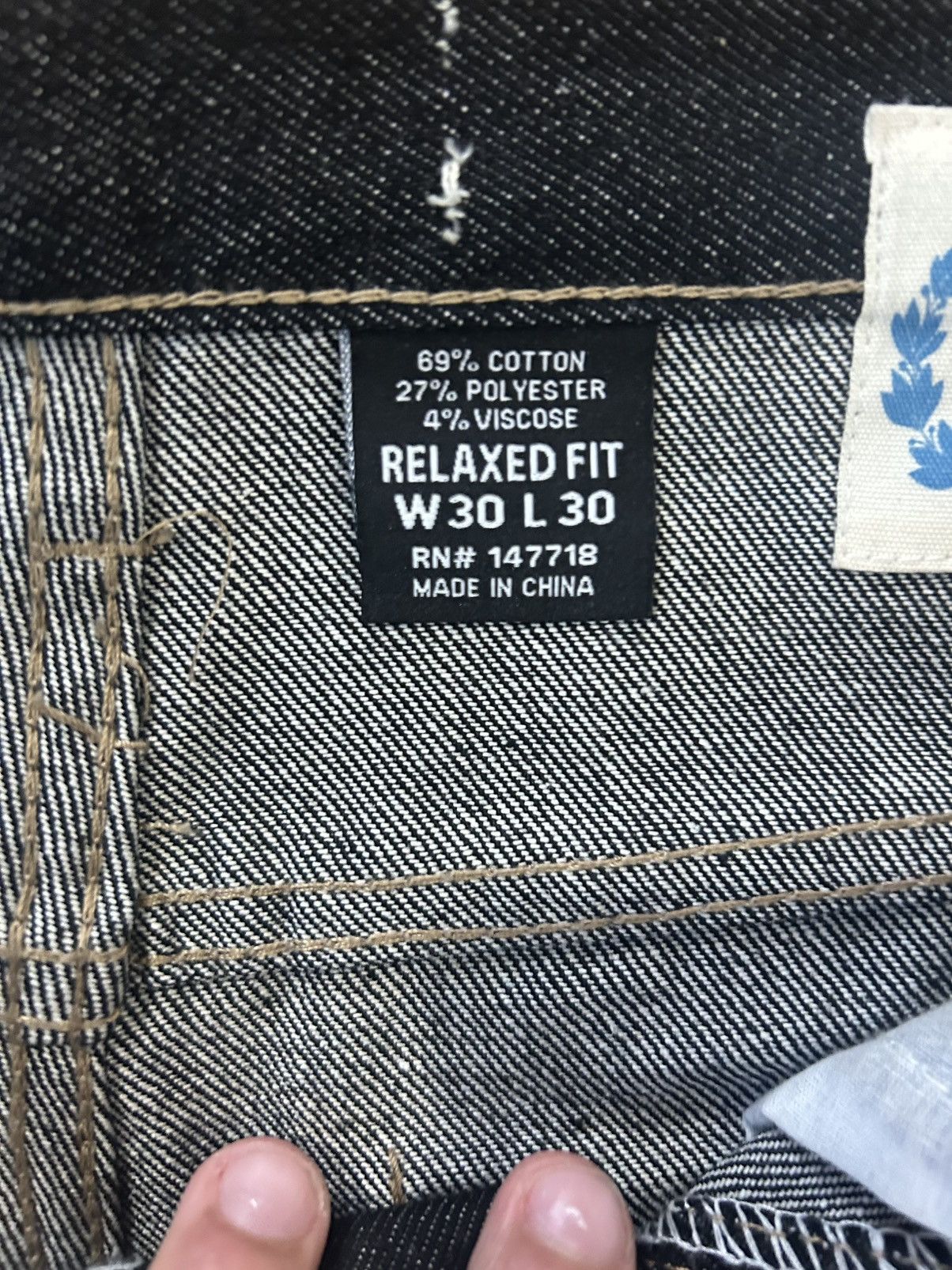 74 Is War Denim supply denim Size US 30 / EU 46 - 3 Thumbnail