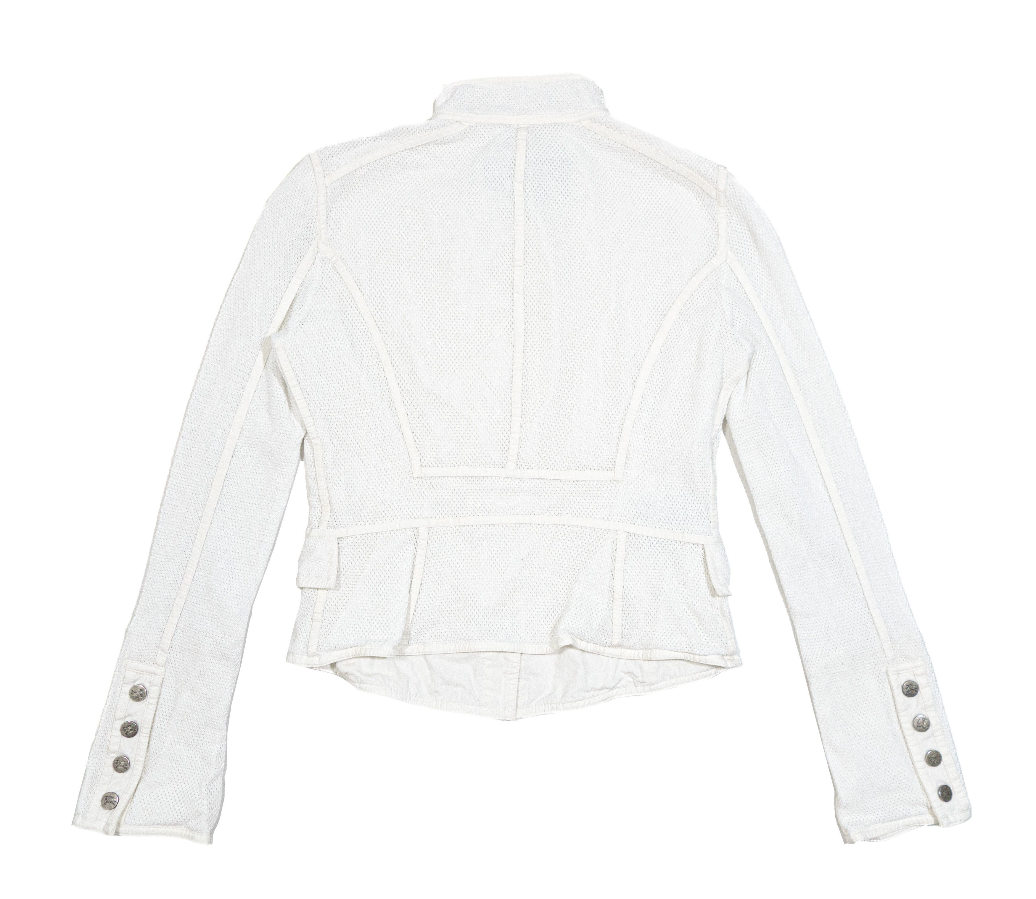 Burberry Prorsum Mainline Prorsum Mesh Biker Short Sport Jacket Size M / US 6-8 / IT 42-44 - 2 Thumbnail