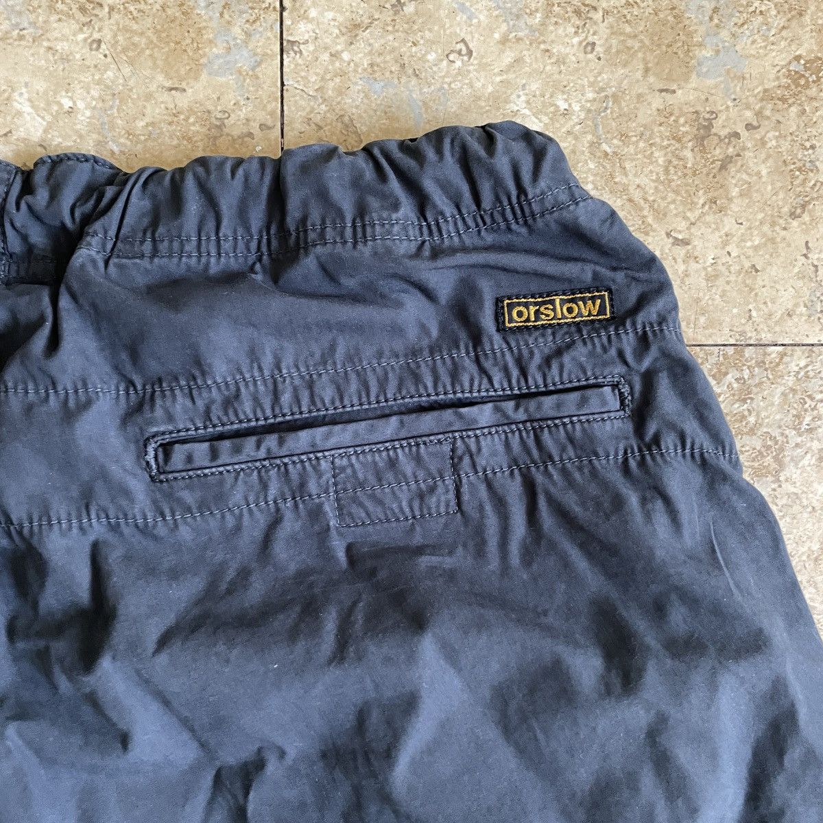 Orslow Orslow New Yorker Straight-Leg Cotton Shorts Size US 29 - 3 Thumbnail