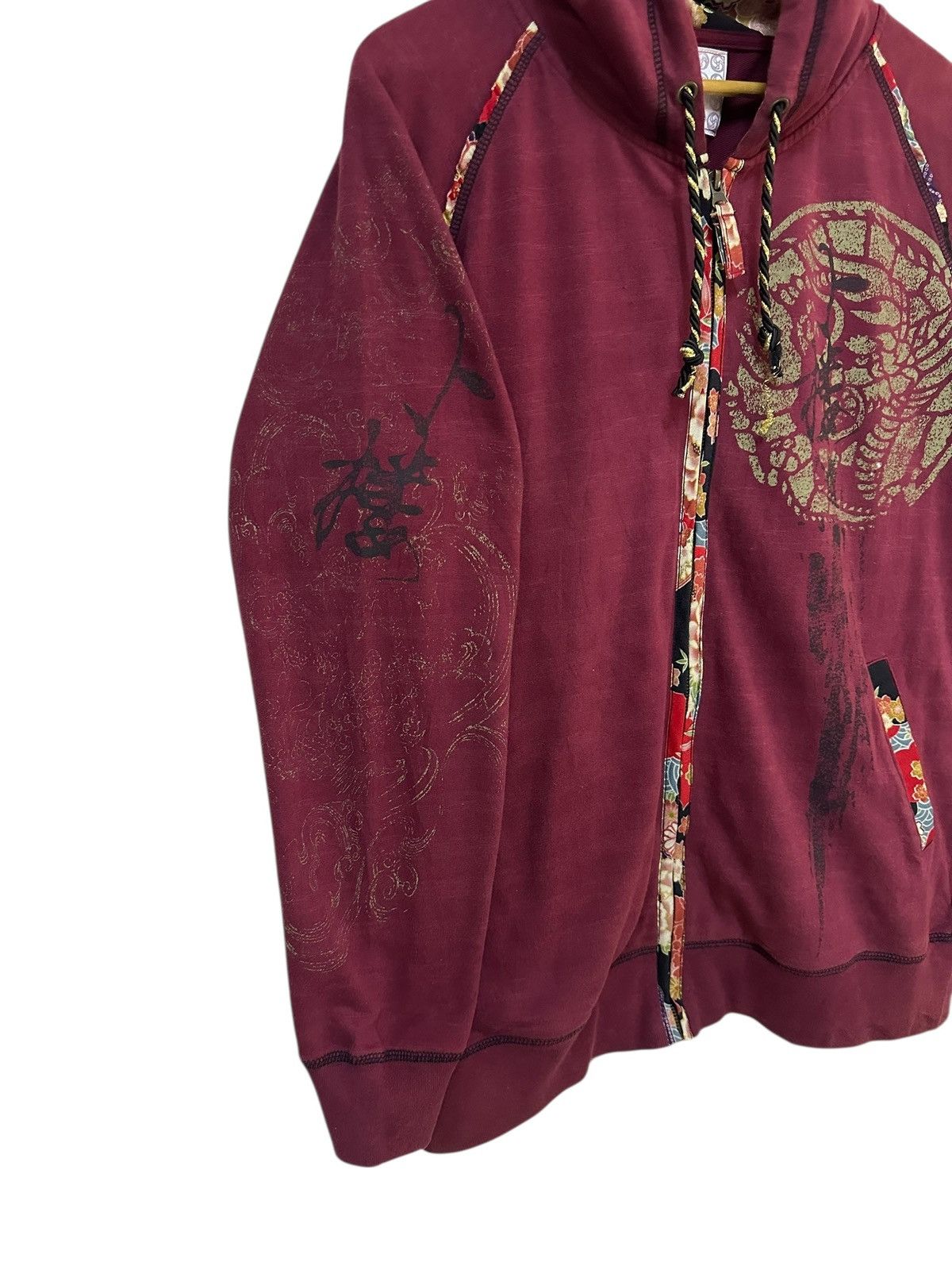 Japanese Brand sukajan hoodie Size US L / EU 52-54 / 3 - 5 Thumbnail