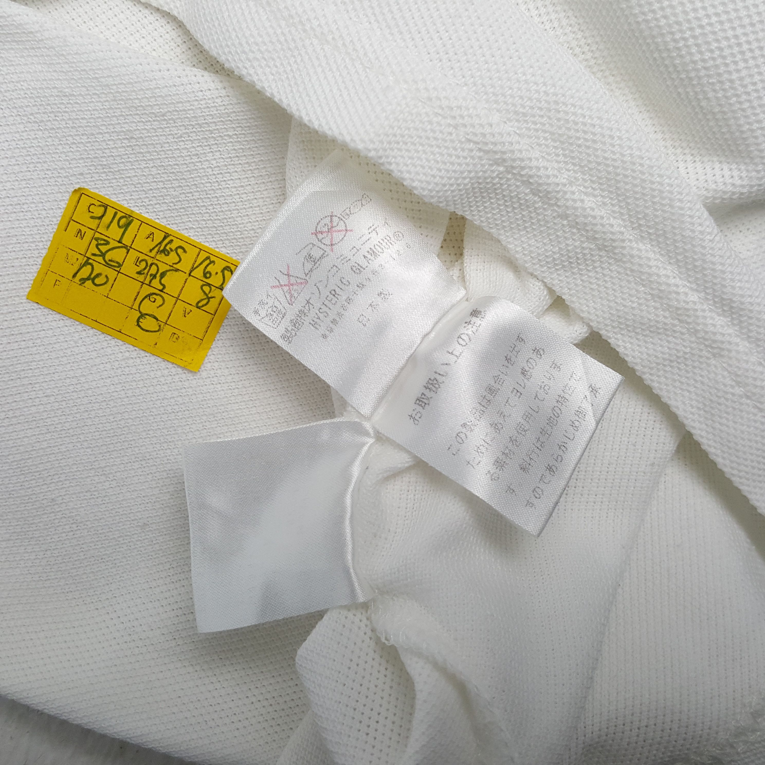 Hysteric Glamour × Japanese Brand × Vintage Vintage HYSTERIC GLAMOUR Japanese Fashion Brand Polos Size XS / US 0-2 / IT 36-38 - 5 Thumbnail