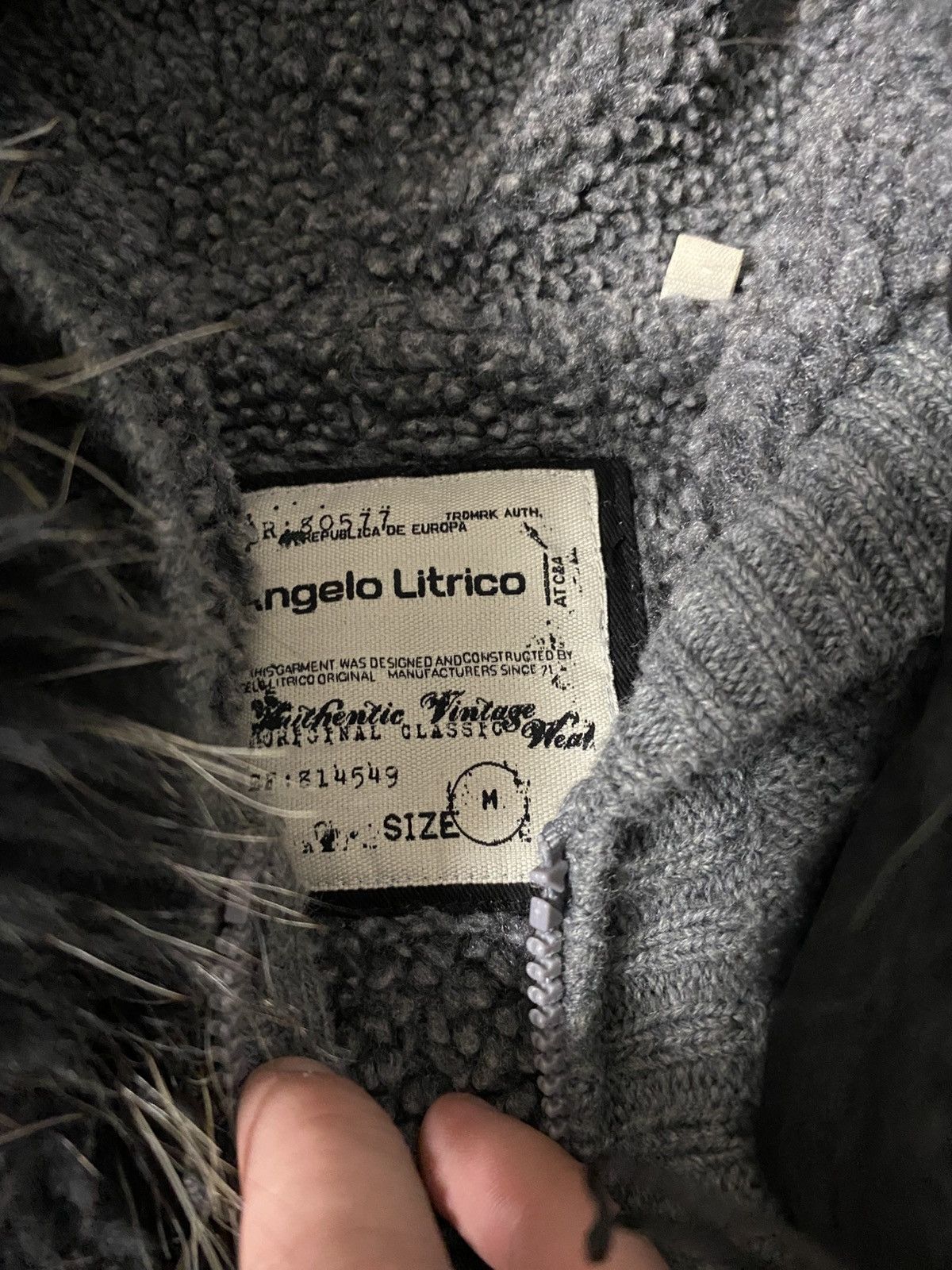 Japanese Brand × Vintage Avant Garde IF Six Was Nine style fur sweater hoodie Size US M / EU 48-50 / 2 - 7 Thumbnail