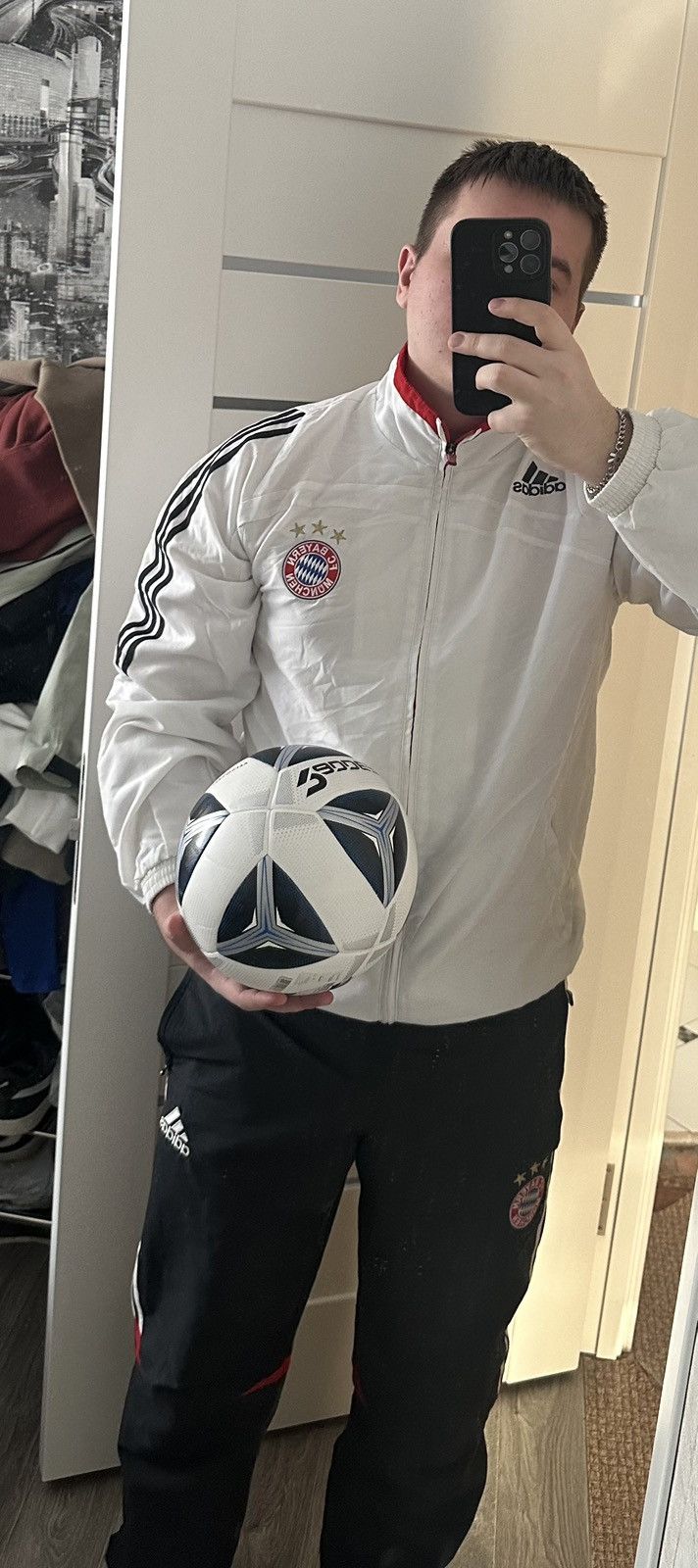 Adidas Adidas Bayern Munich 2007-2007 Tracksuit hype 00s vintage Size US M / EU 48-50 / 2 - 3 Thumbnail