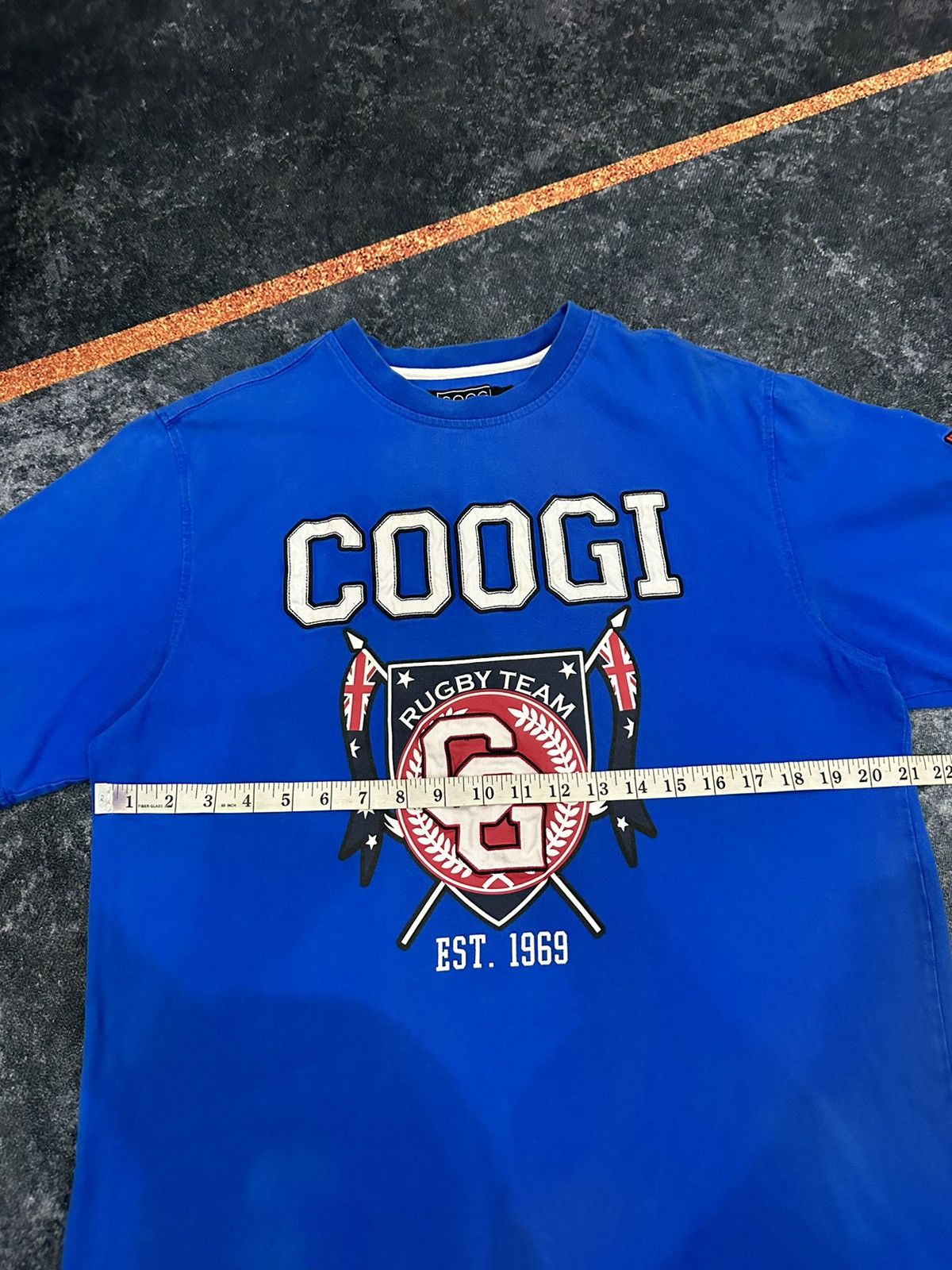 Coogi Coogi Rugby Team League Championship Tshirt A72 Size US L / EU 52-54 / 3 - 9 Thumbnail