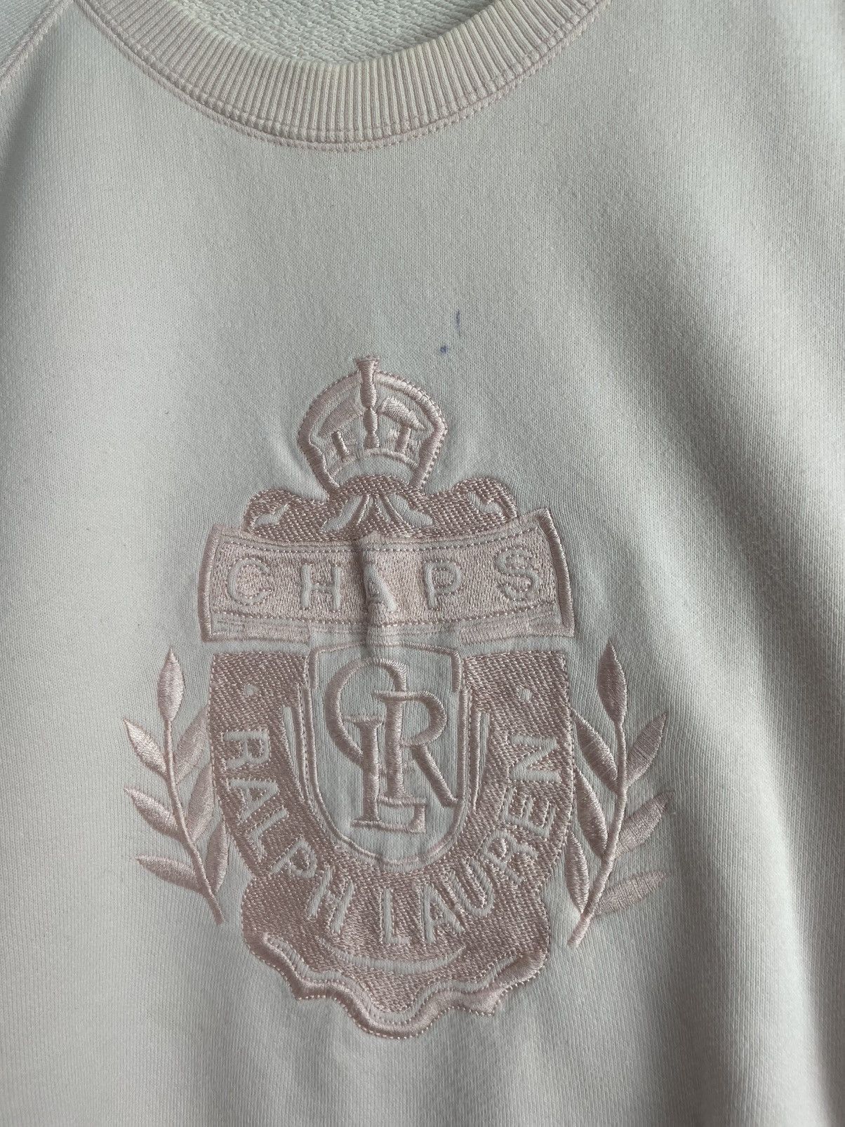 Chaps Ralph Lauren Chaps Ralph Lauren embroidered pink logo sweatshirt Size US L / EU 52-54 / 3 - 2 Thumbnail