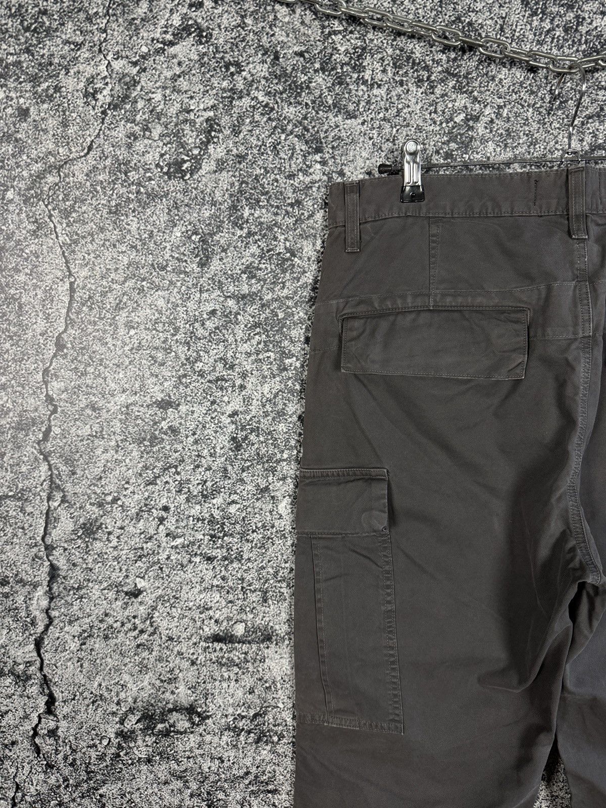 J Brand J Brand Cargo Pants Vintage Y2K Streetwear Gray Size 34 Size US 34 / EU 50 - 12 Thumbnail