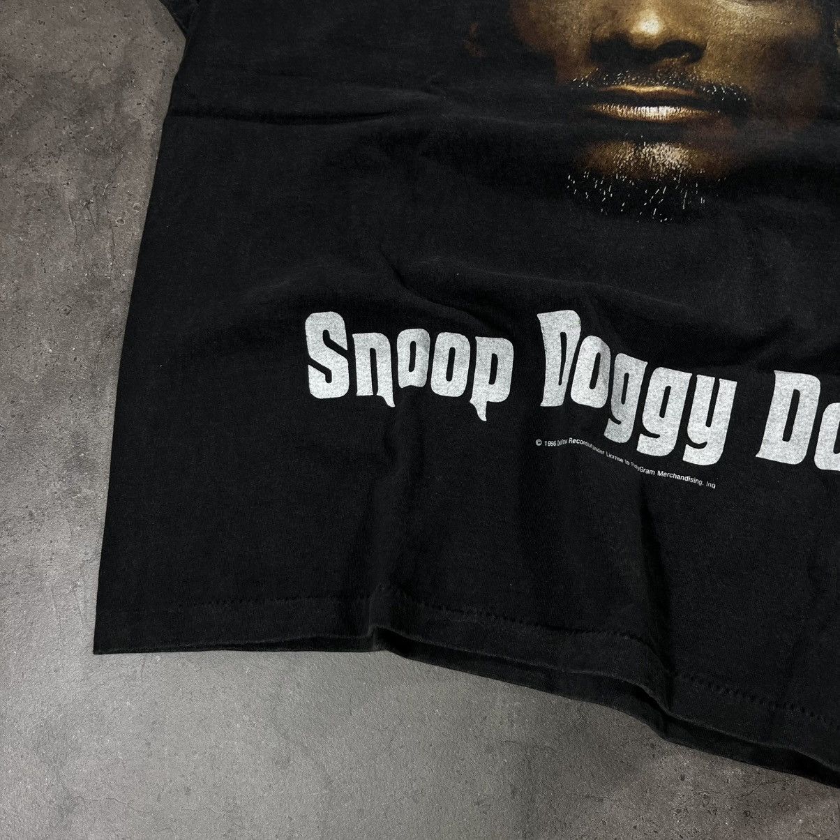 Death Row Records Vintage 90s Snoop Dogg Doggfather Top Dawg Tshirt Tee Size US L / EU 52-54 / 3 - 6 Thumbnail