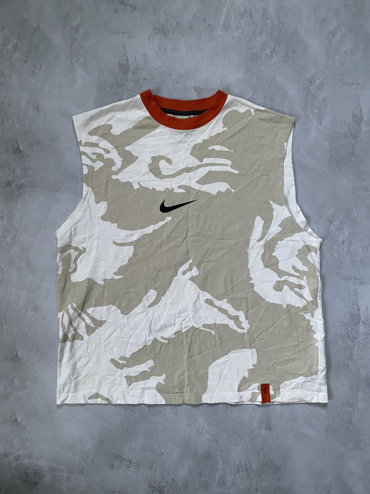Nike Vintage Avantgarde NIKE Big Logo Tank Top Shirt Size US XXL / EU 58 / 5 - 1 Thumbnail