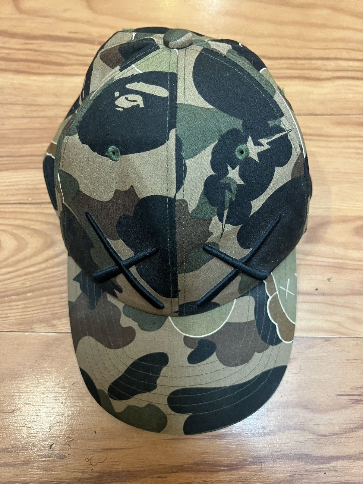 Bape (SOLD) Bape KAWS Hat Size ONE SIZE - 2 Thumbnail