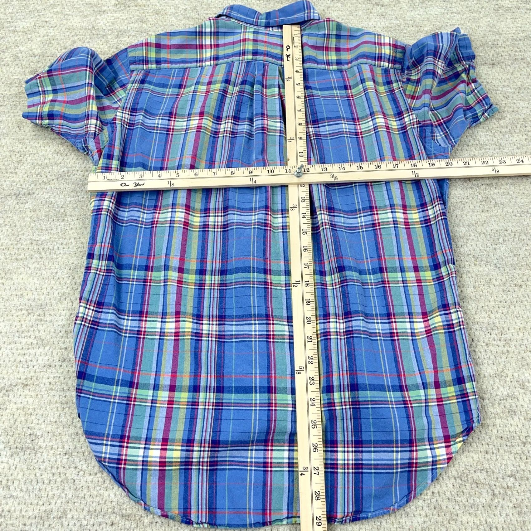 Ralph Lauren Ralph Lauren Button-Up Shirt Men Medium Blue Pink Plaid Classic Fit Size US M / EU 48-50 / 2 - 7 Thumbnail