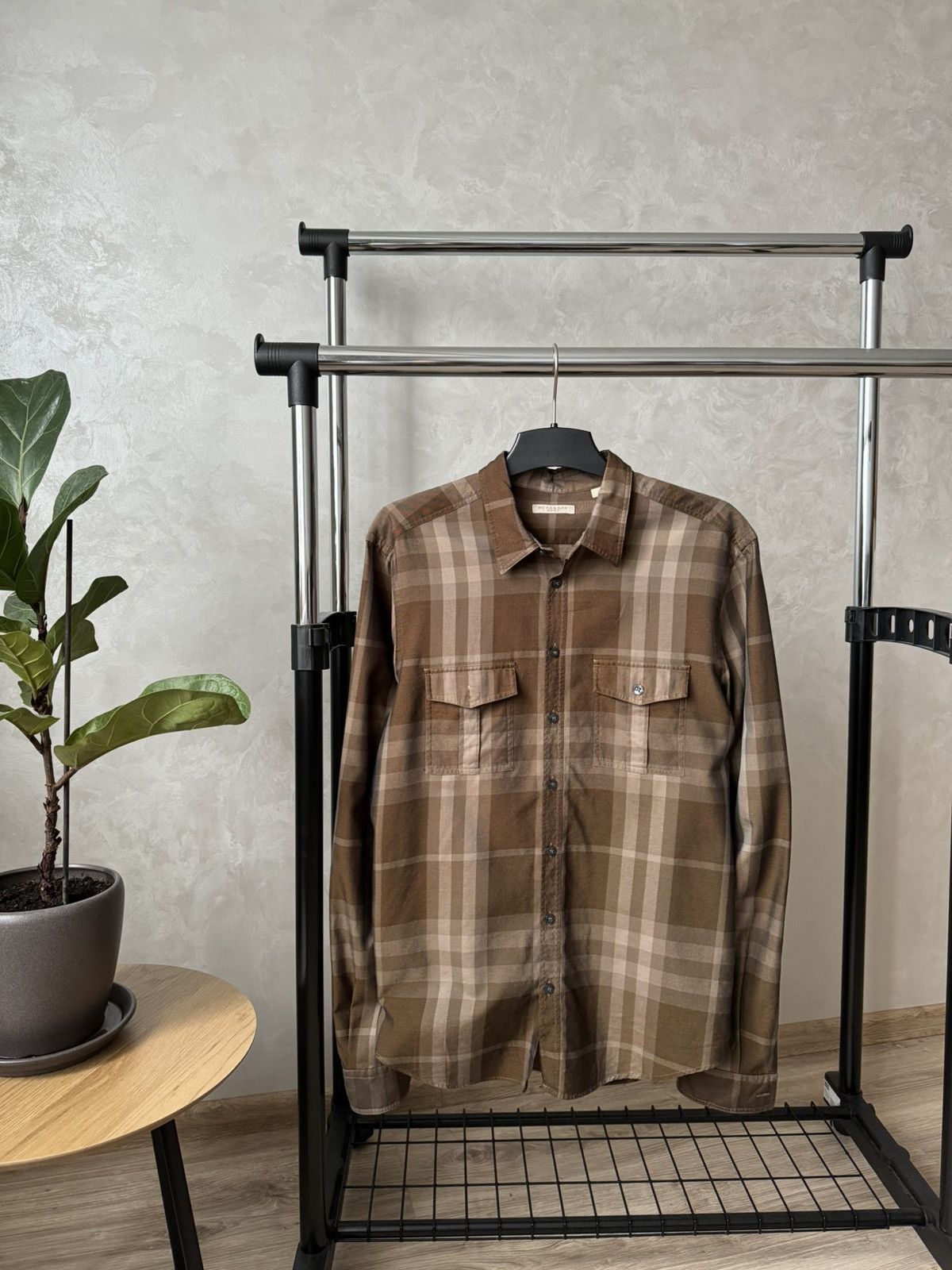 Burberry Burberry Brit Nova Check Button Up Shirt Size US L / EU 52-54 / 3 - 2 Thumbnail