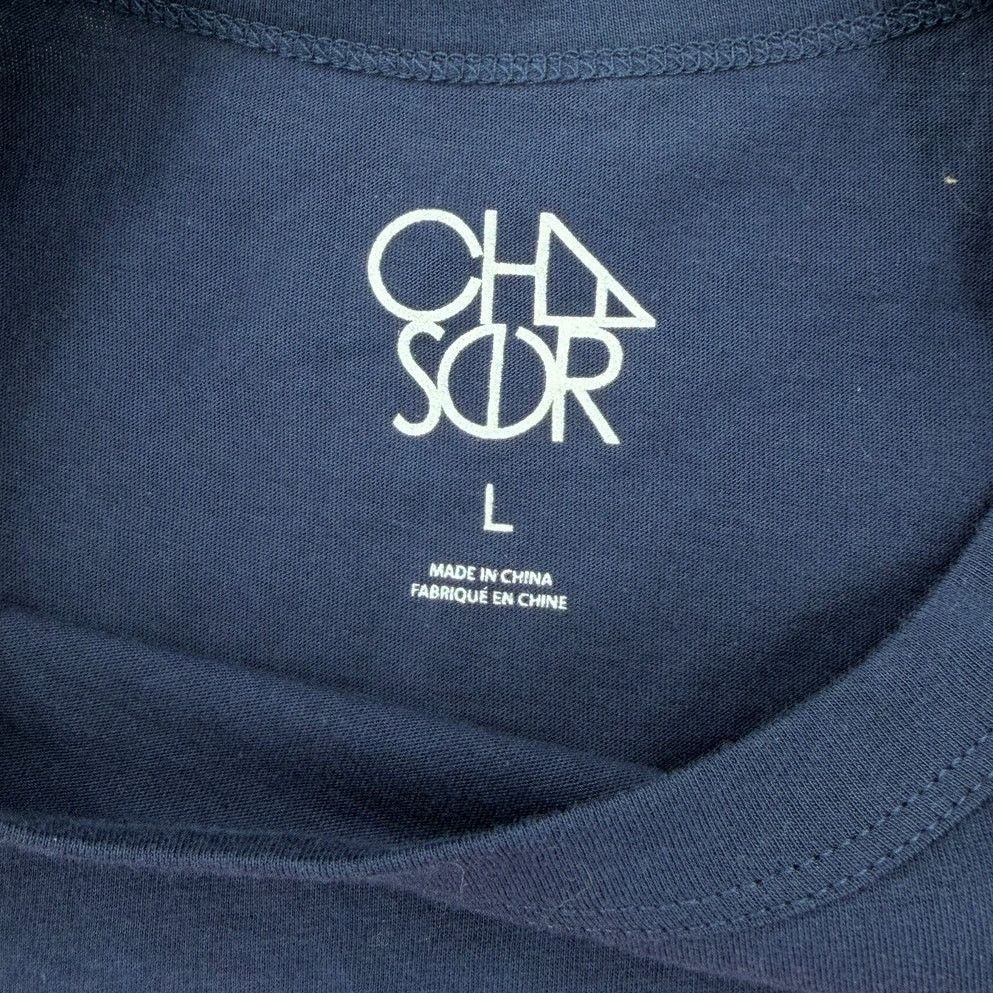 Chaser Brand NWT Chaser Cool Avalon Short Sleeve Blue T-Shirt LARGE Size US L / EU 52-54 / 3 - 4 Thumbnail