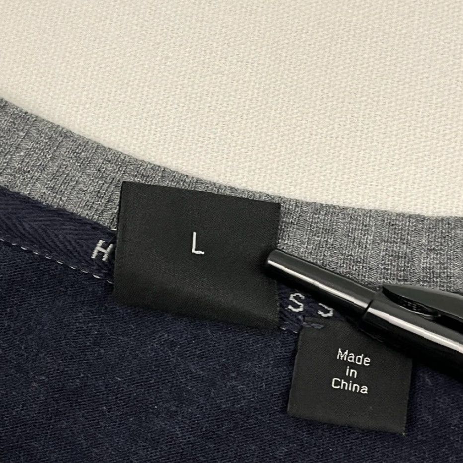 Hugo Boss HUGO BOSS Sweater Mens L Blue Gray Cotton Blend Stretch Crewneck Pullover Preppy Size US L / EU 52-54 / 3 - 5 Thumbnail