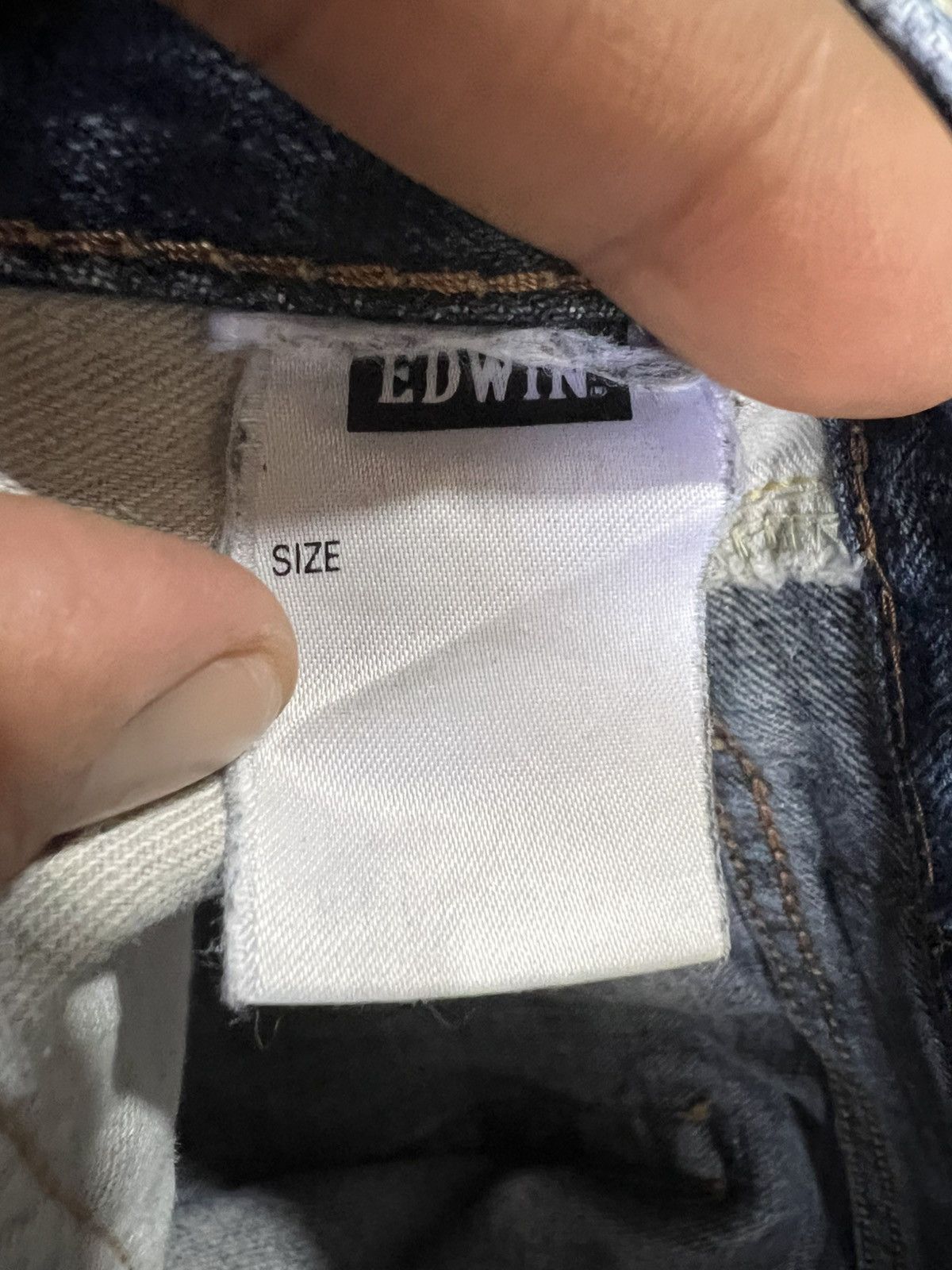 Edwin 🔥Vintage Edwin 505 Distressed Denim Size US 32 / EU 48 - 14 Thumbnail