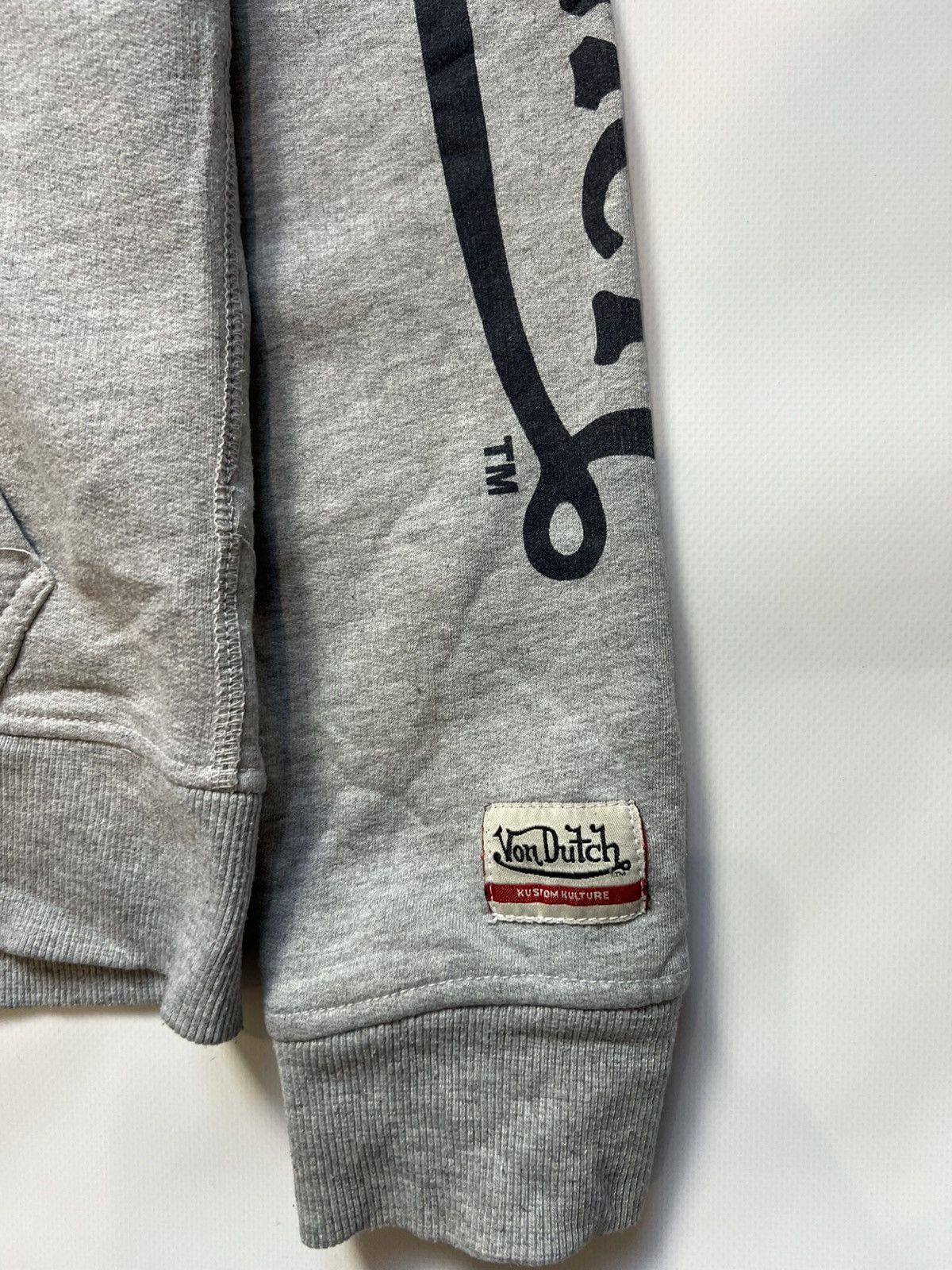 Von Dutch Vintage Von Dutch Zip Up Hoodie Gray Size US S / EU 44-46 / 1 - 6 Thumbnail