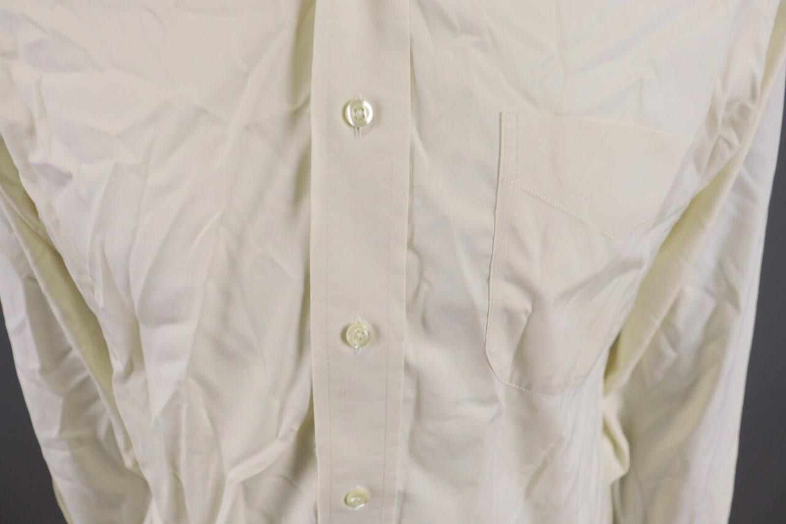 Brooks Brothers Brooks Brothers Yellow Button Down Dress Shirt Size 14 / 32 Size US M / EU 48-50 / 2 - 4 Thumbnail