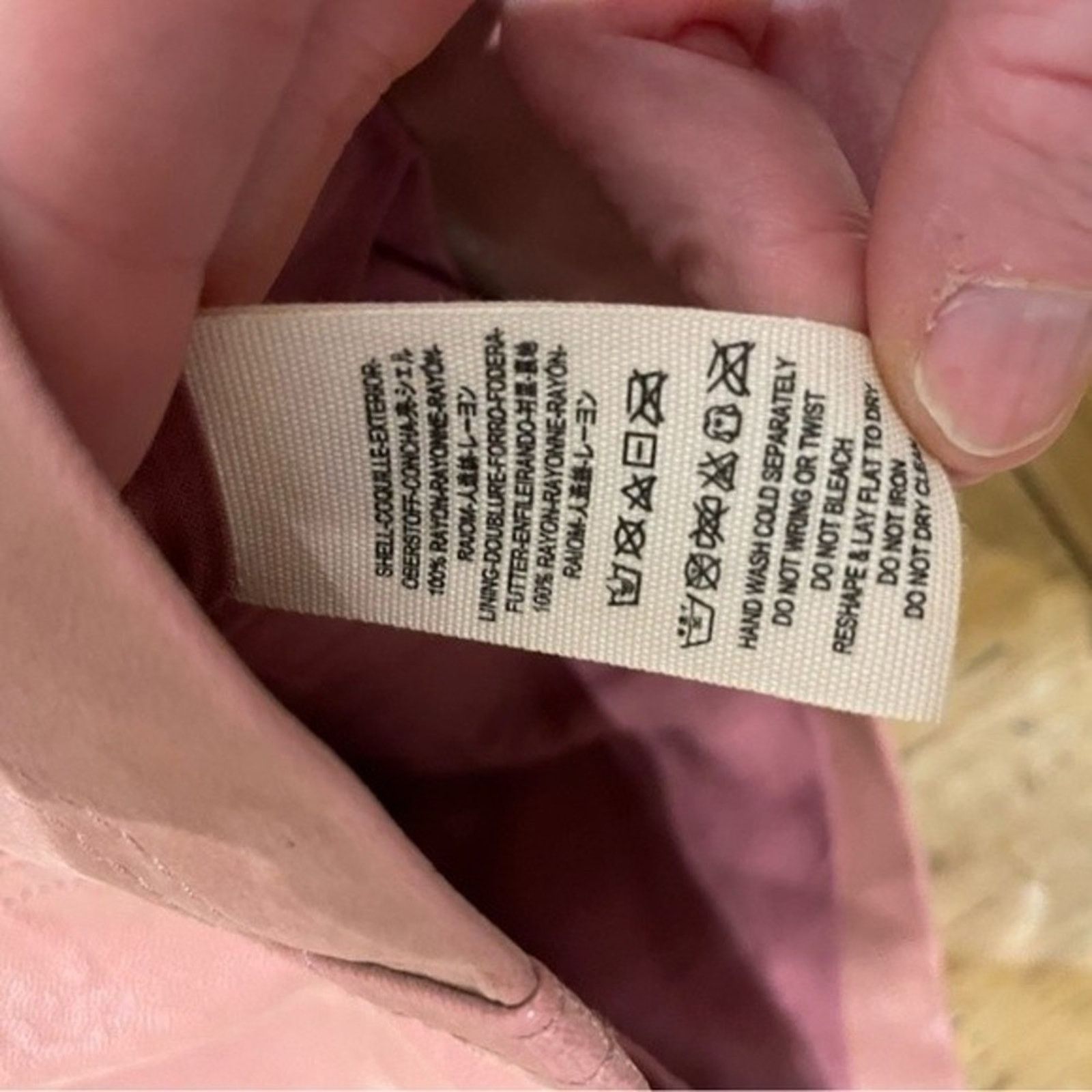 Free People FreePeople vegan suede pink mini skirt, size 4 Size 27" / US 4 / IT 40 - 8 Thumbnail