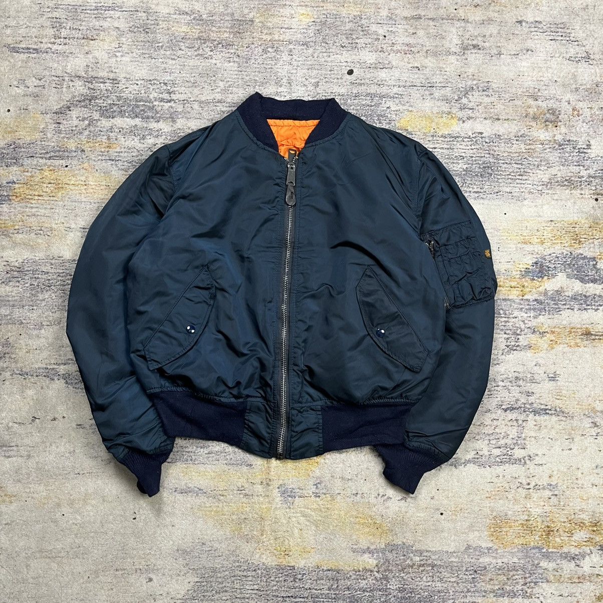 Vintage 90s Alpha industries Ma-1 bomber jacket