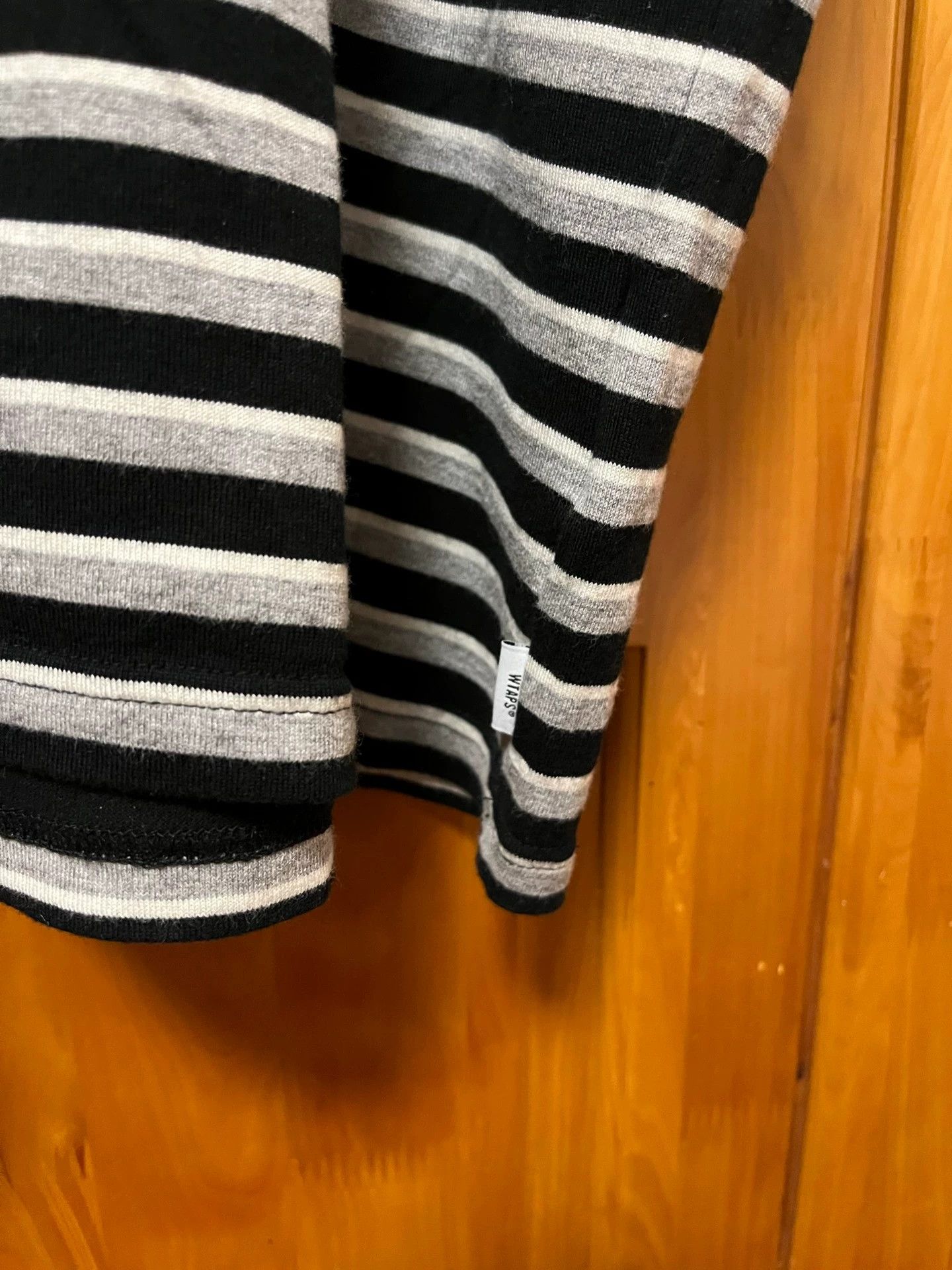 Wtaps WTAPS VASQUE 20SS Black Striped Polo Short Sleeve M Size US M / EU 48-50 / 2 - 4 Thumbnail