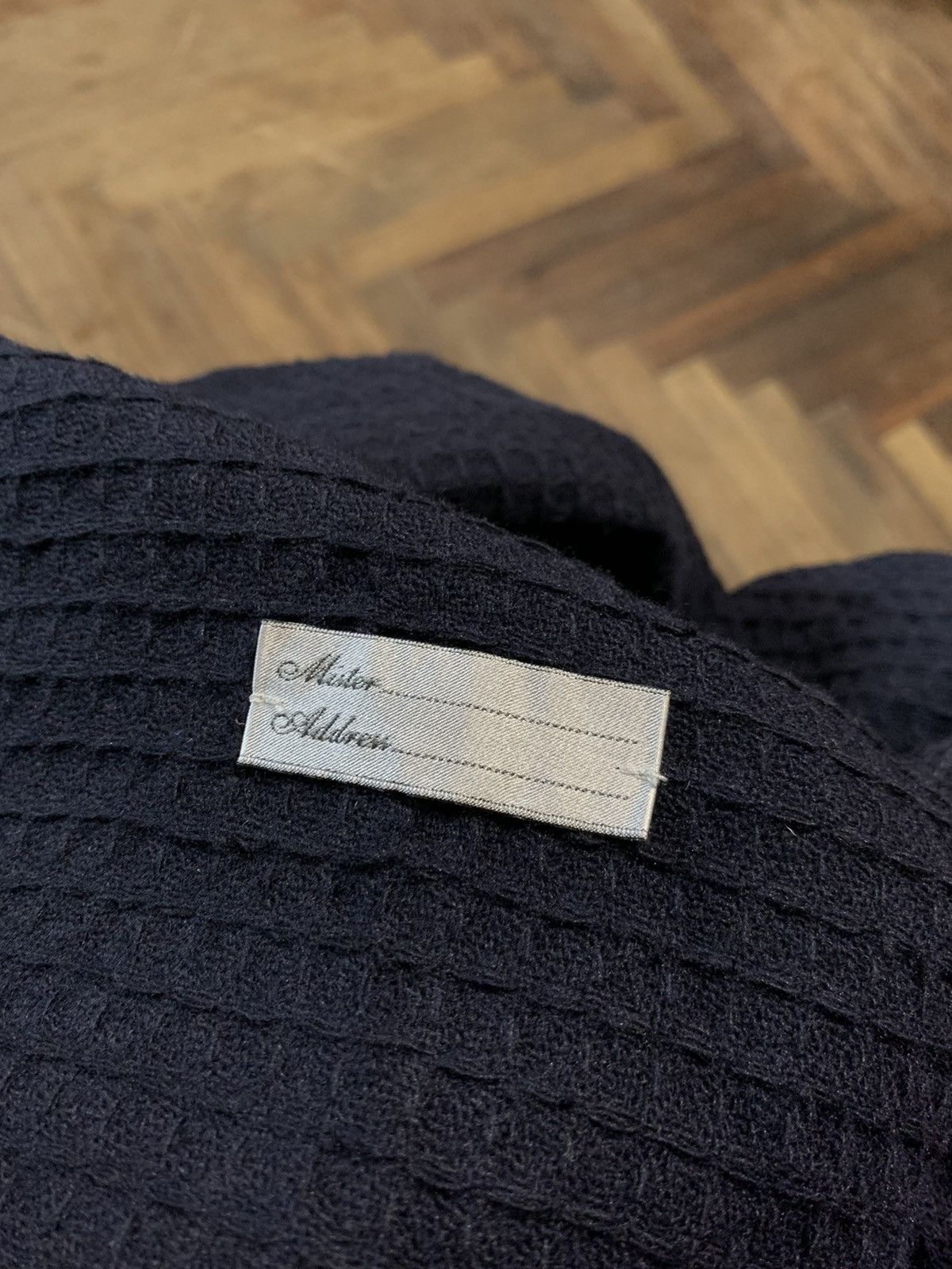 Daniele Alessandrini Daniele Alessandrini Cinquanta Waffle Knit Lana/Wool Blazer Size 48R - 9 Thumbnail